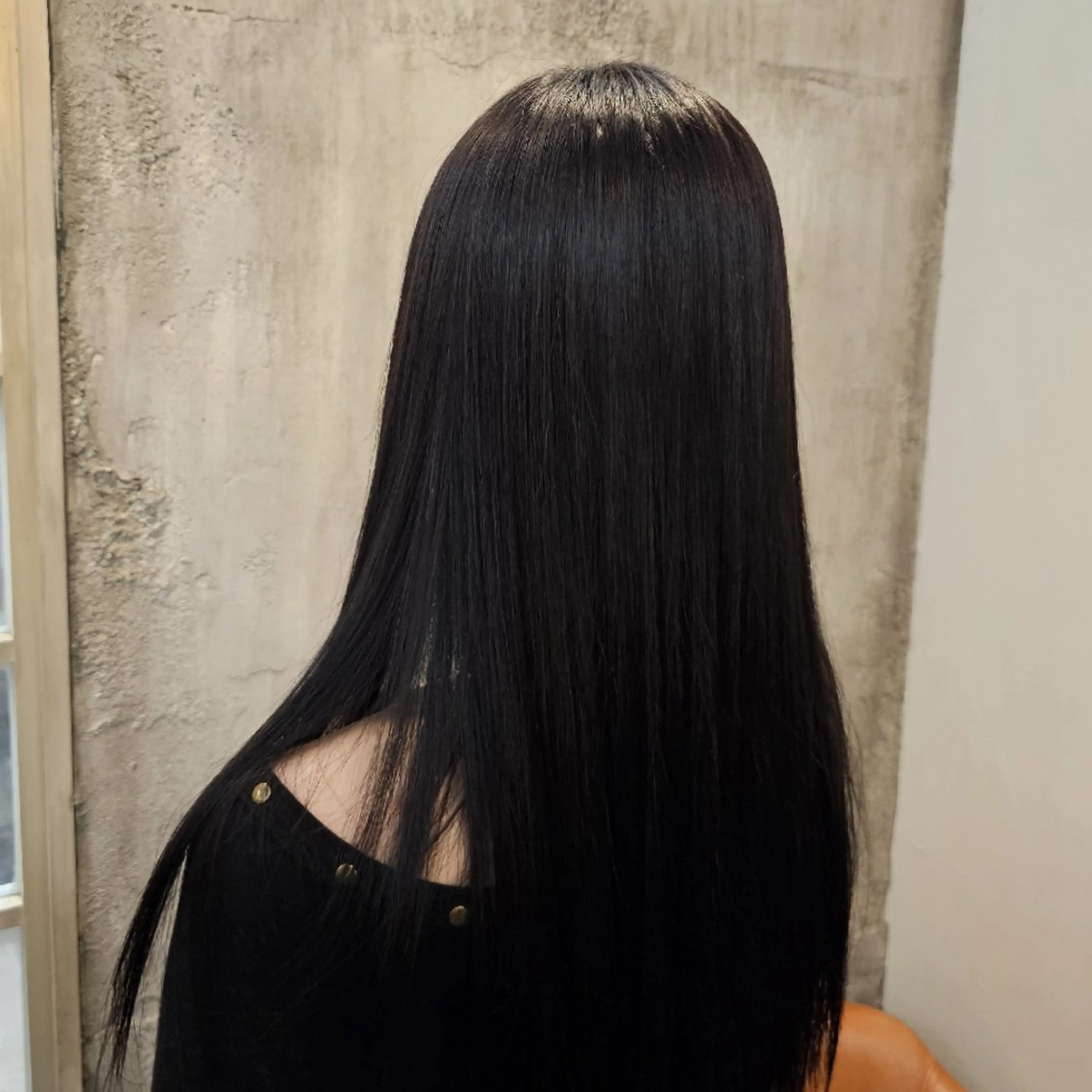 縮毛矯正の写真