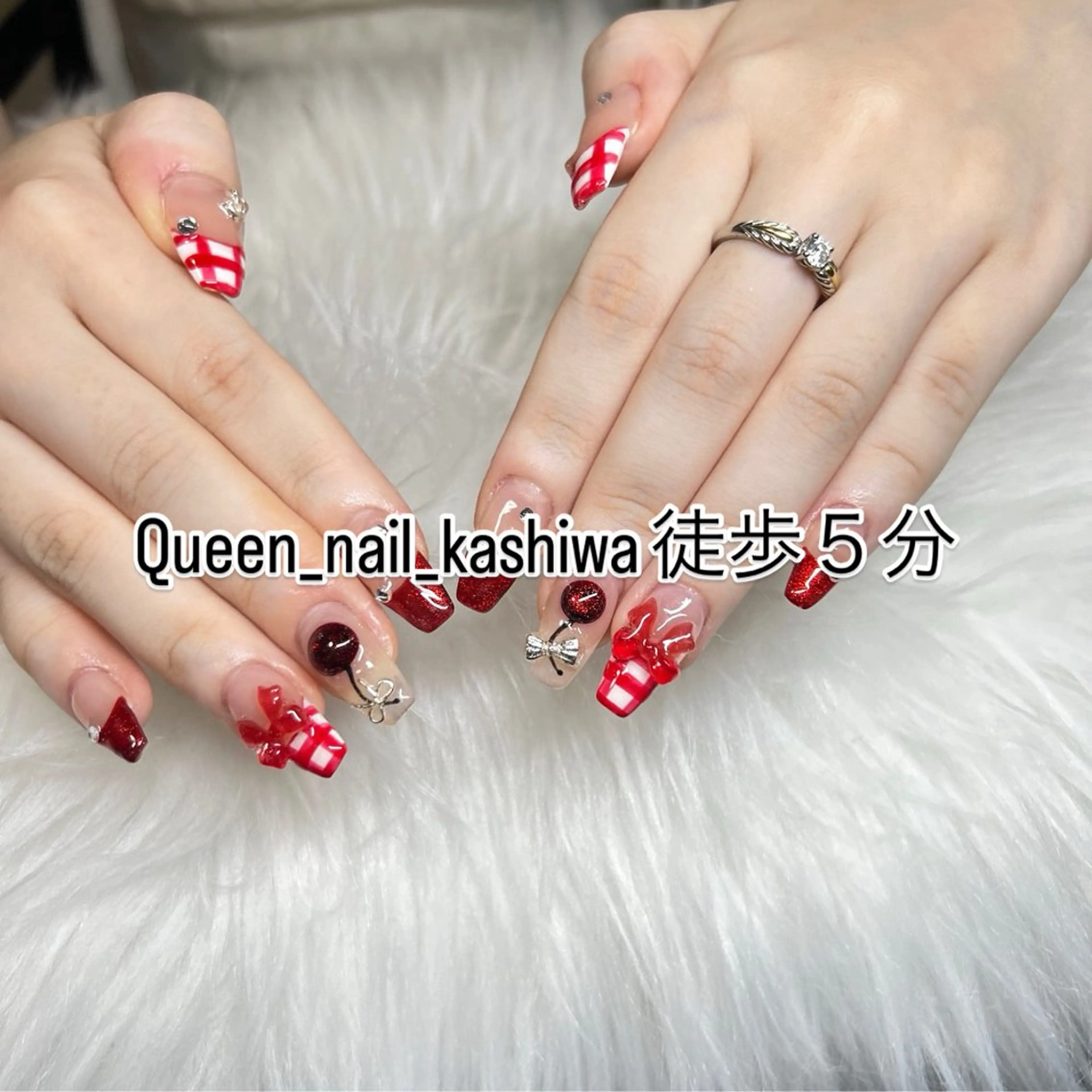 ネイル Queen Nail 柏店　クイーンネイルのネイルデザイン