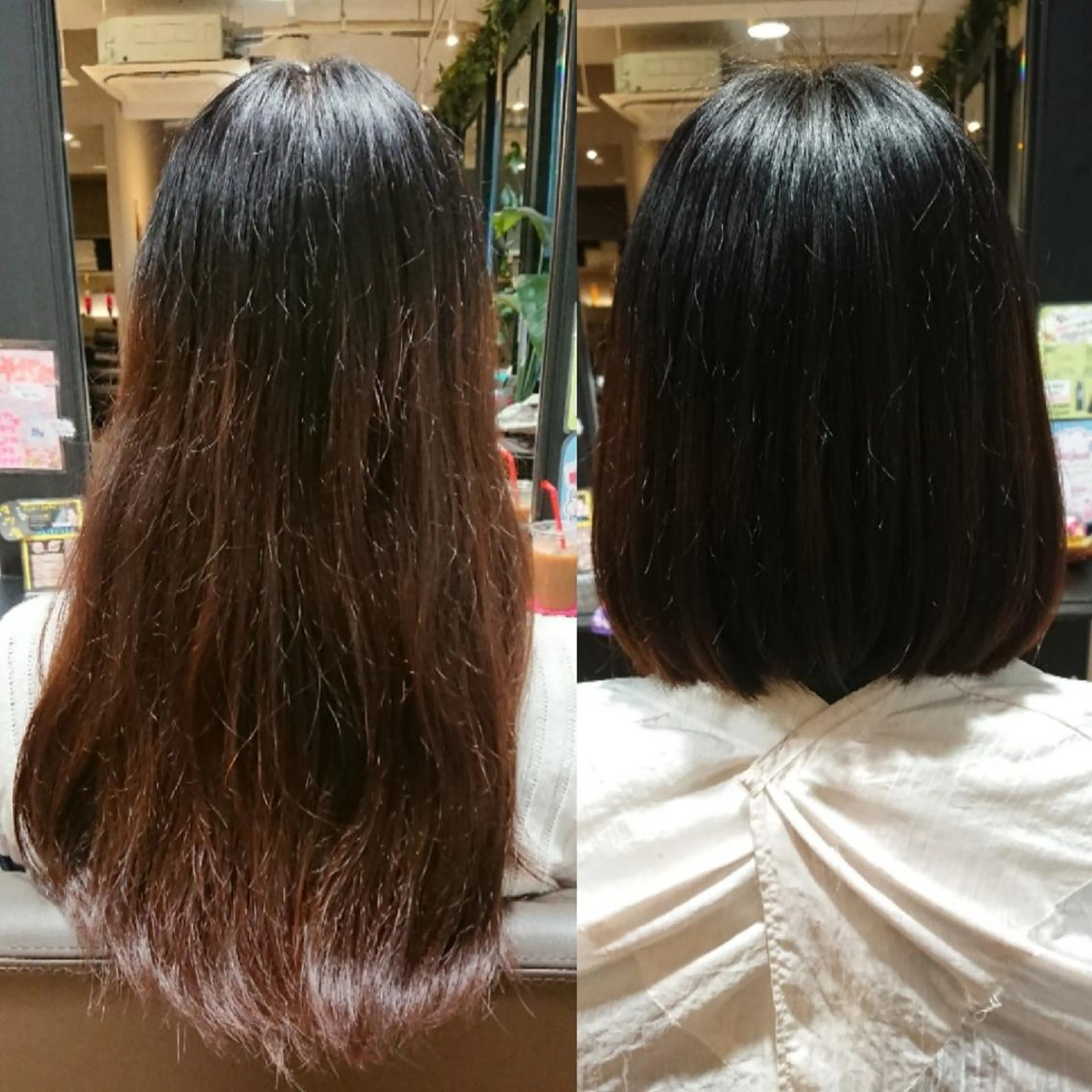 ミディアム 三好 麻美のヘアスタイル