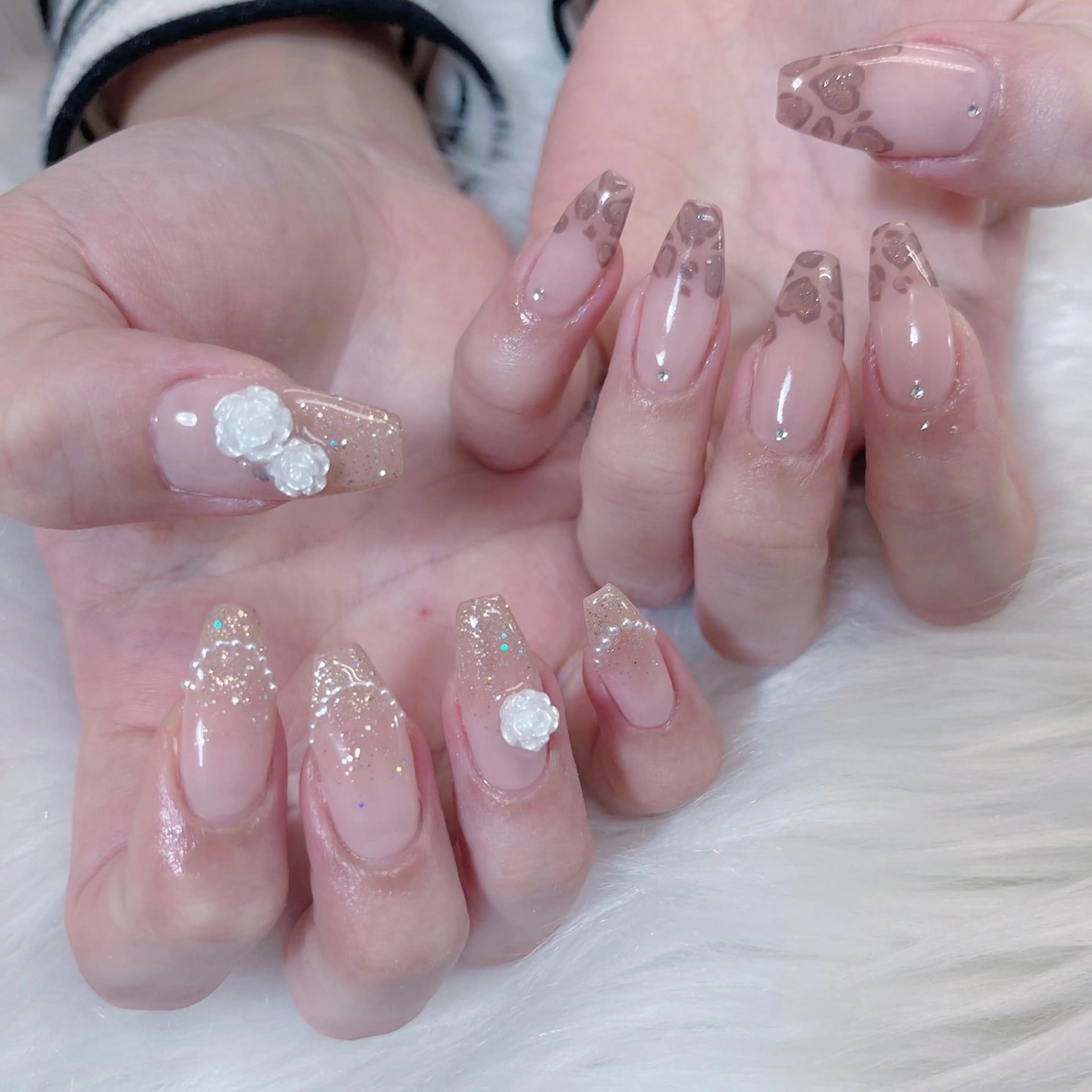 ネイル ハンドネイル Maya 🧊🫧‪のネイルデザイン