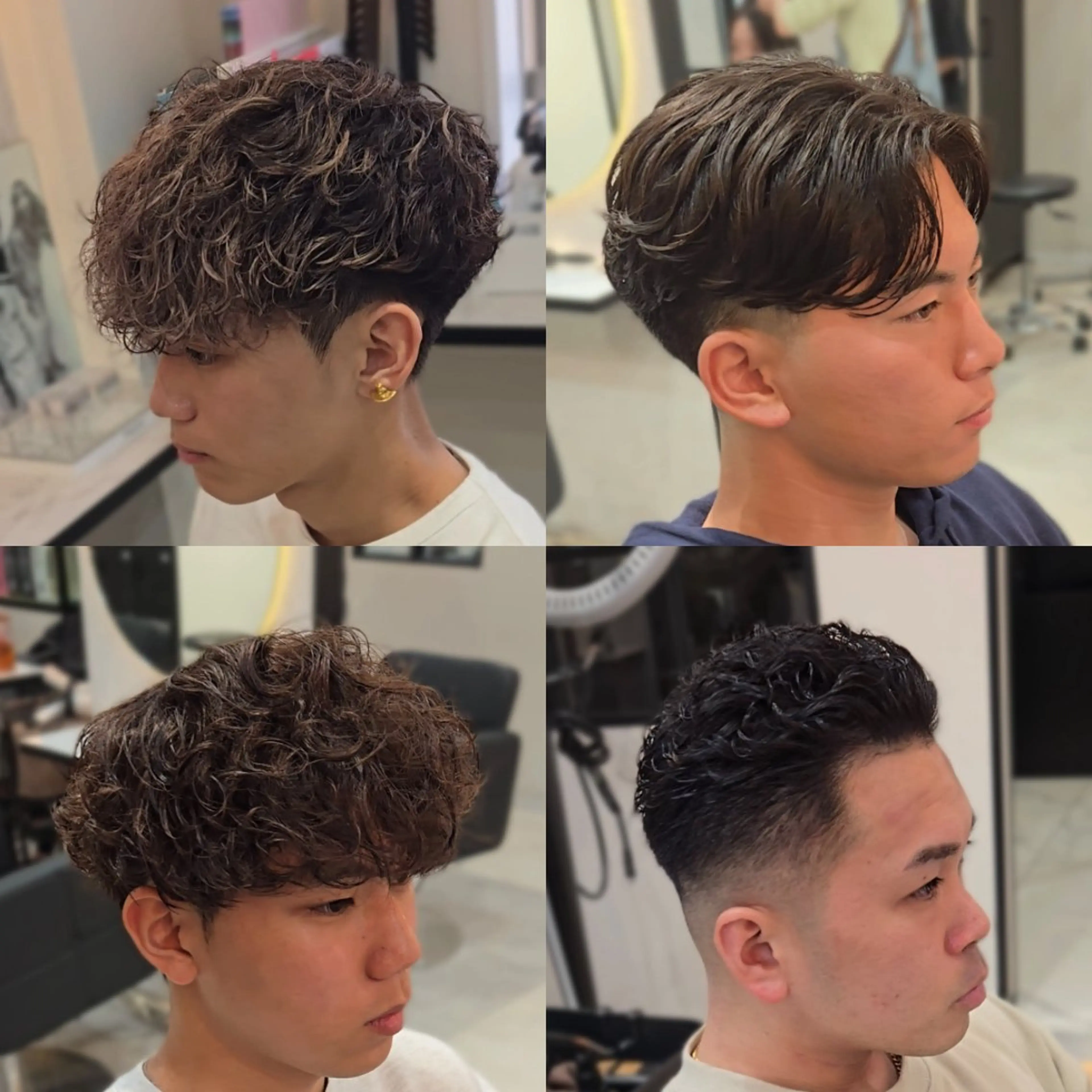 メンズカット&パーマの写真