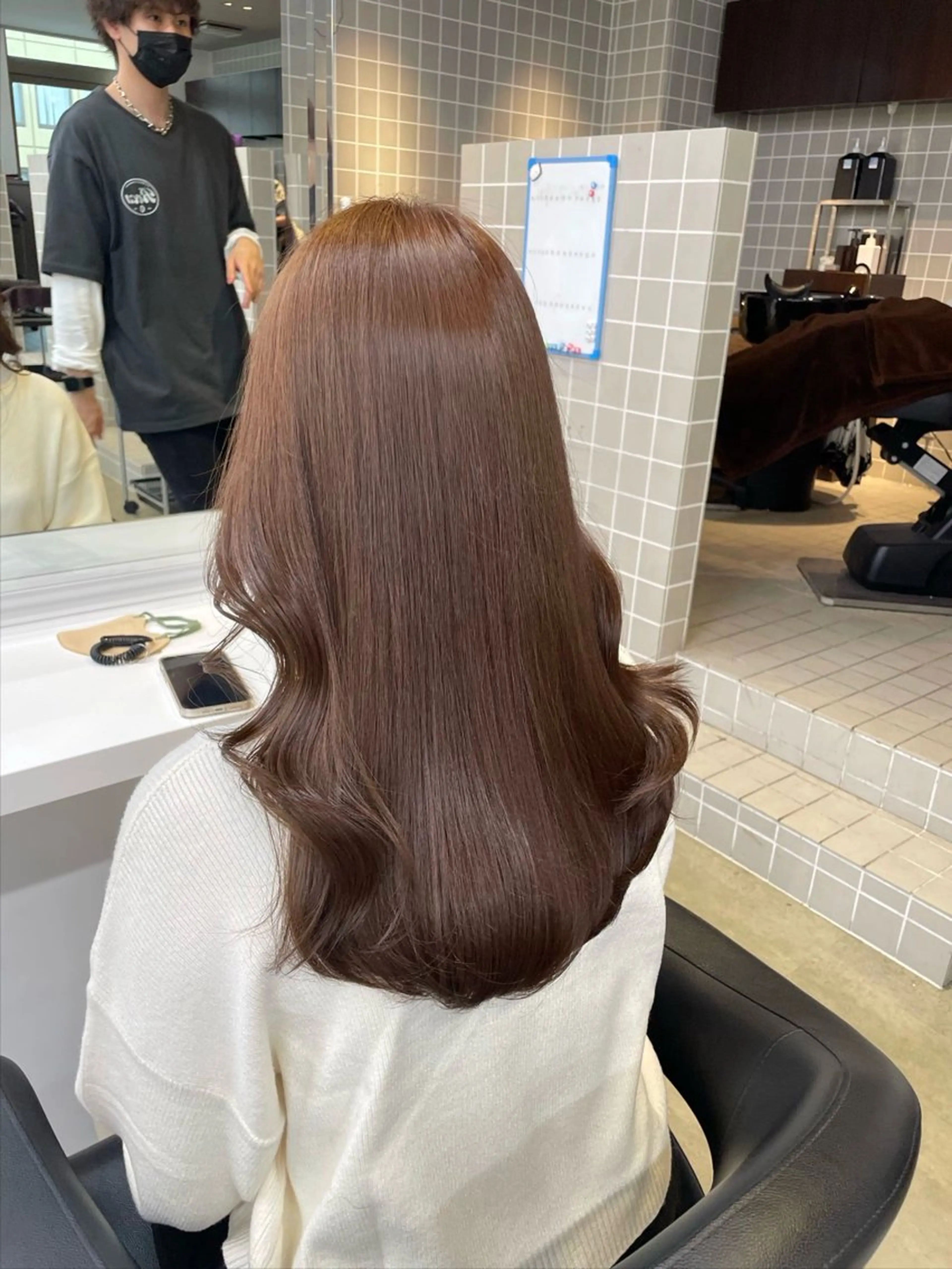 カラー 🥂上品ワンホンヘア 🥂nozomiのヘアスタイル