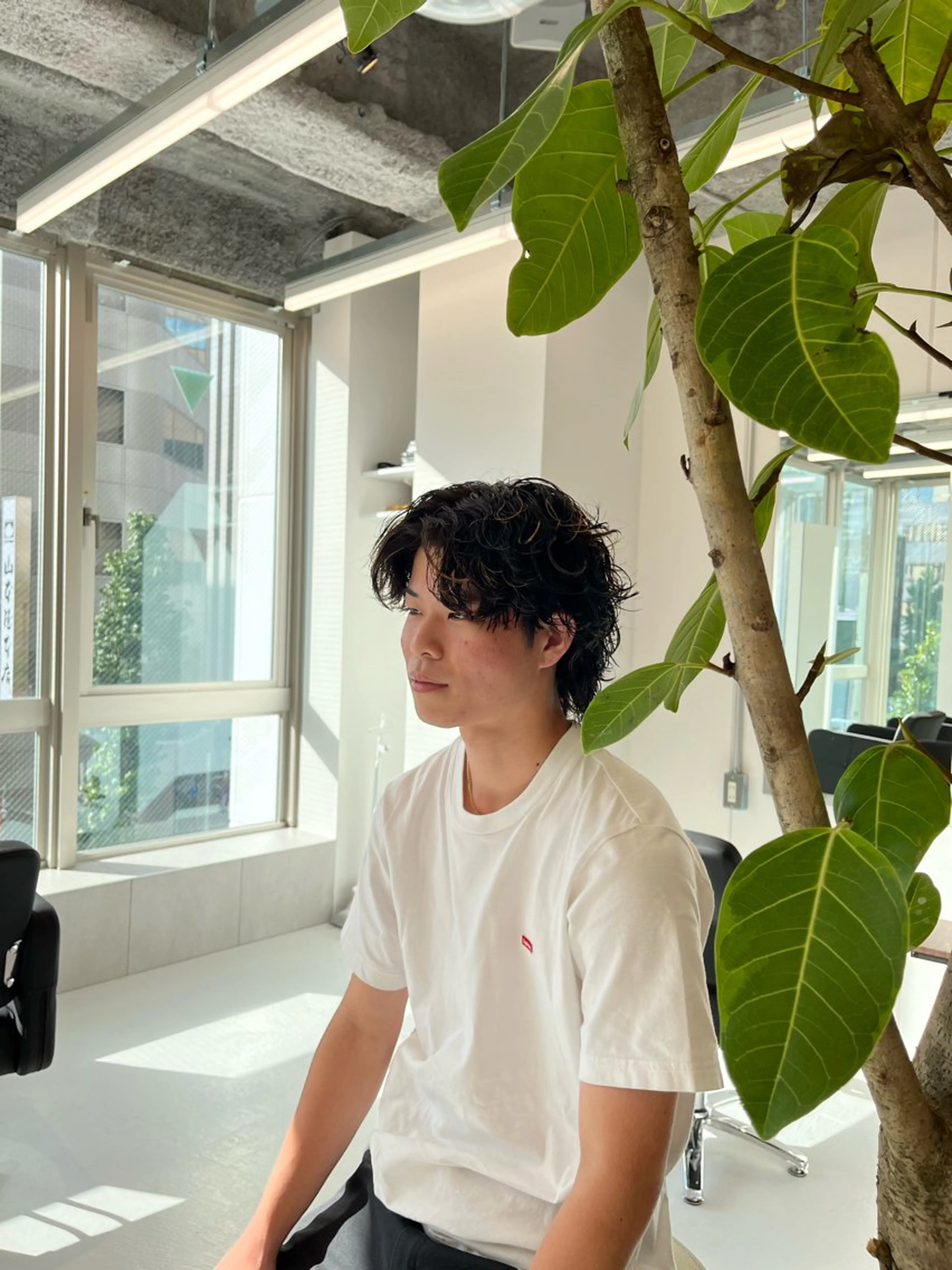 パーマ メンズ 中山 皓貴のヘアスタイル