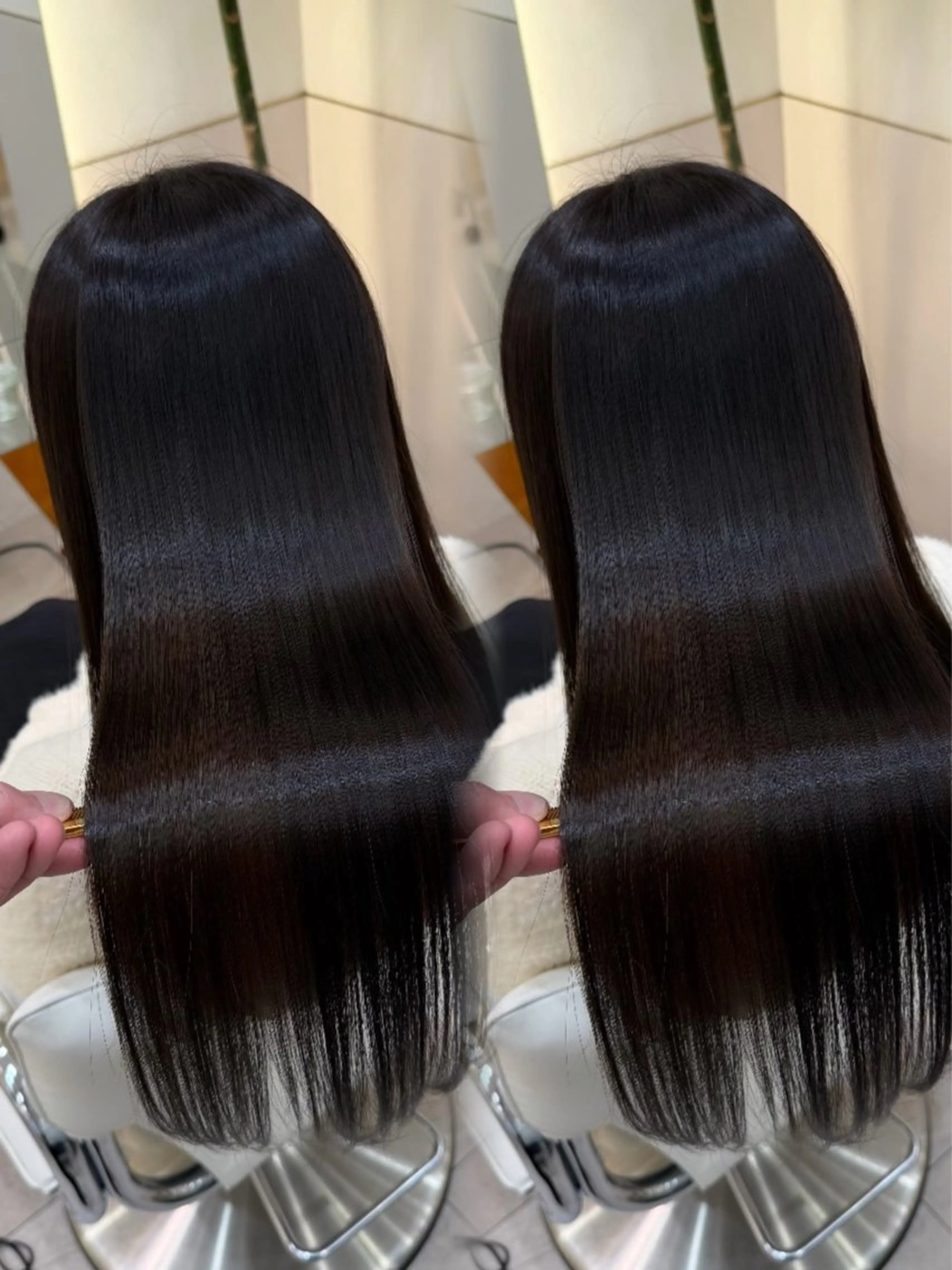 セミロング 新宿/韓国ヘア kurea🎀のヘアスタイル