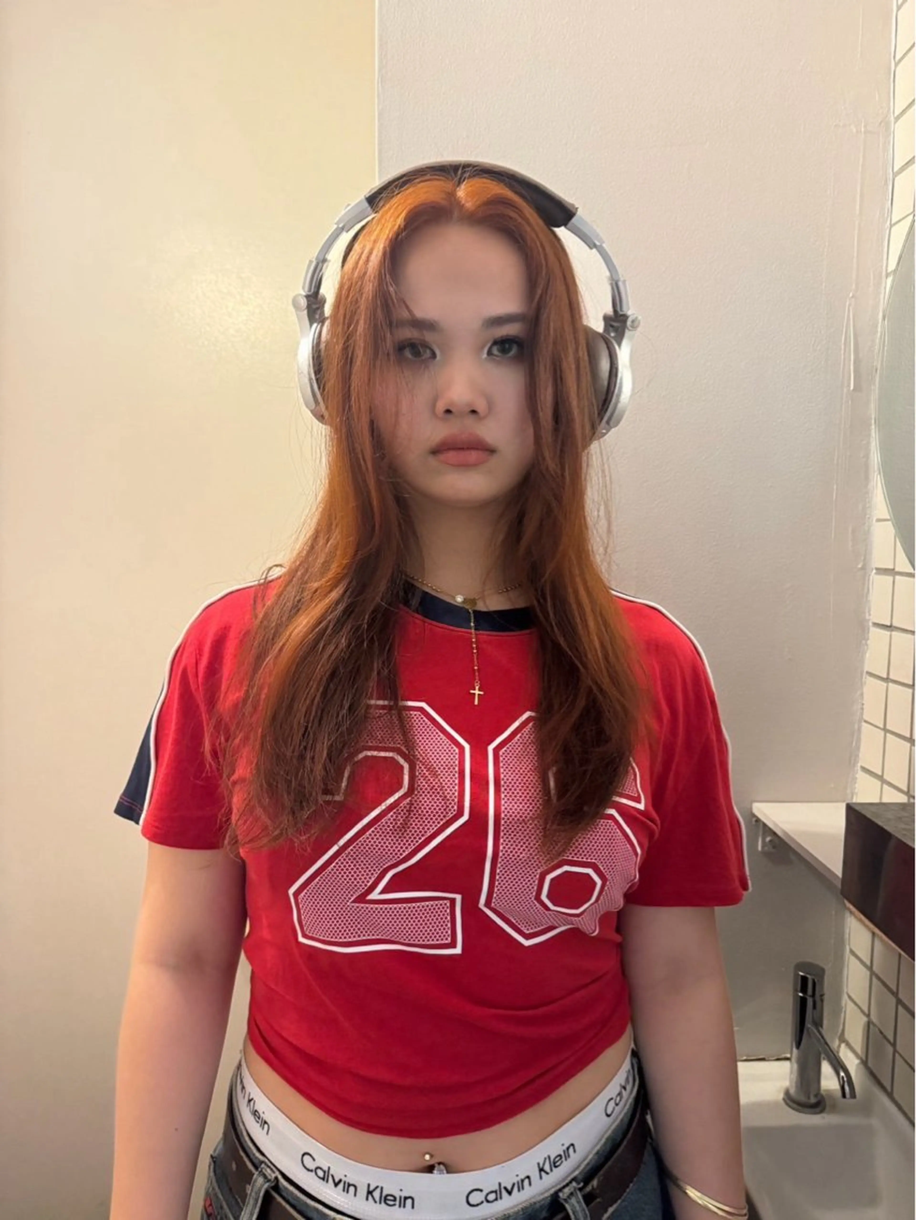 🧡✨️1日1名様限定✨️🧡ブリーチなしダブルカラー＋3stepトリートメント(暖色系のみ)+コテ巻きの写真