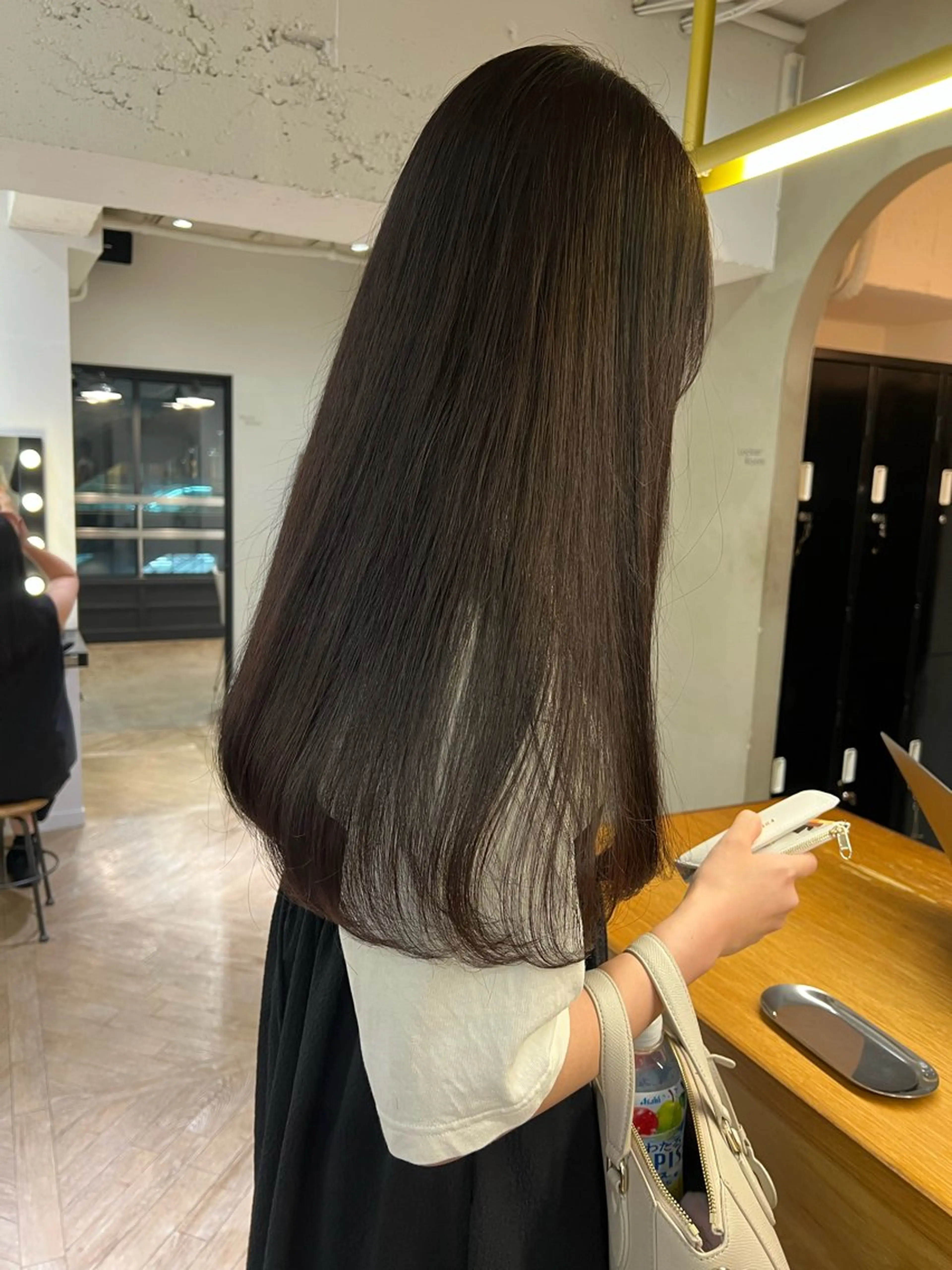 ロング カラー 透明感カラー カット ヘアカラー トリートメント レイヤーカット/暖色 カラー/mao🎀のヘアスタイル