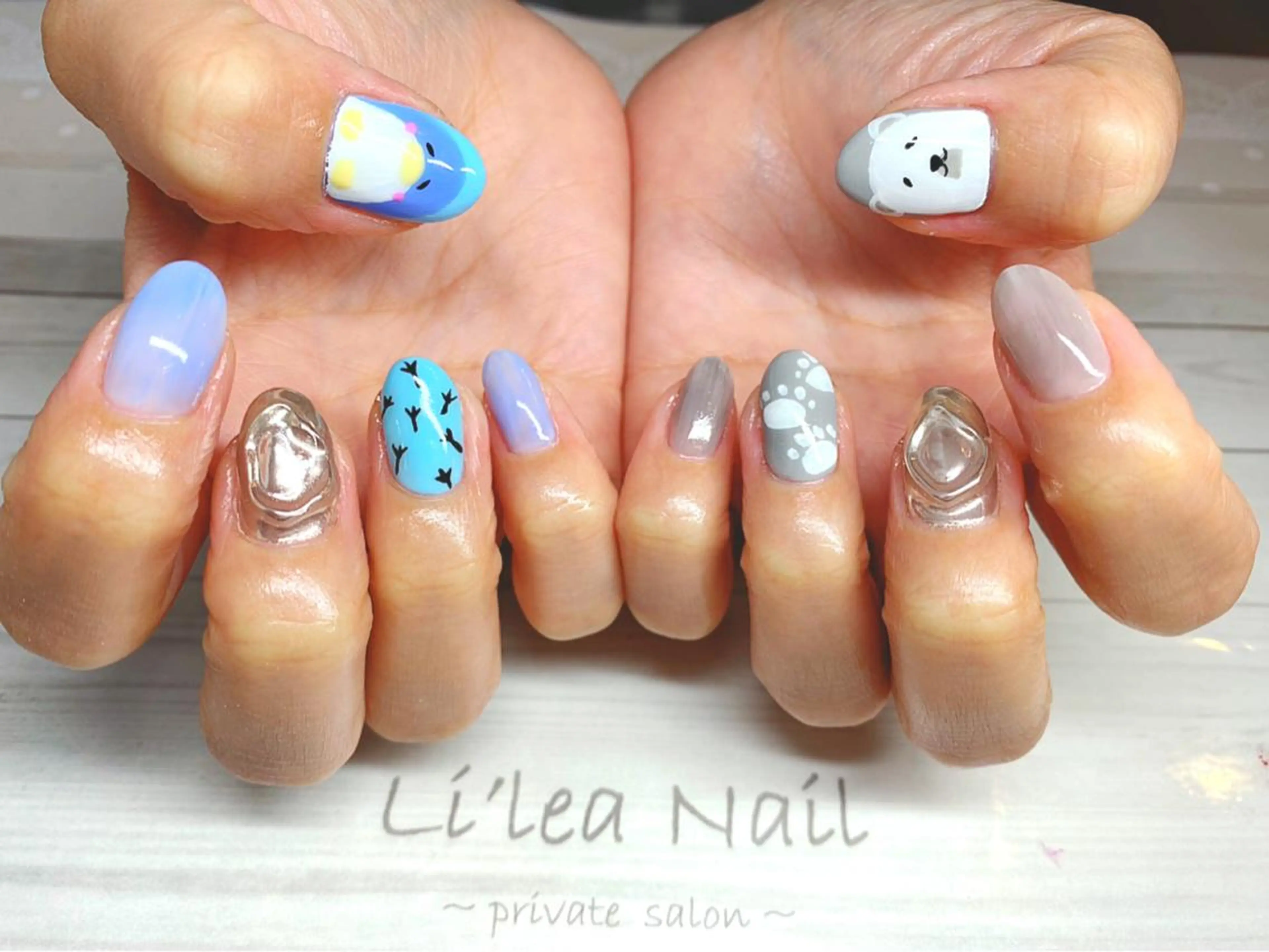 ネイル Li'leaNail AINAのネイルデザイン