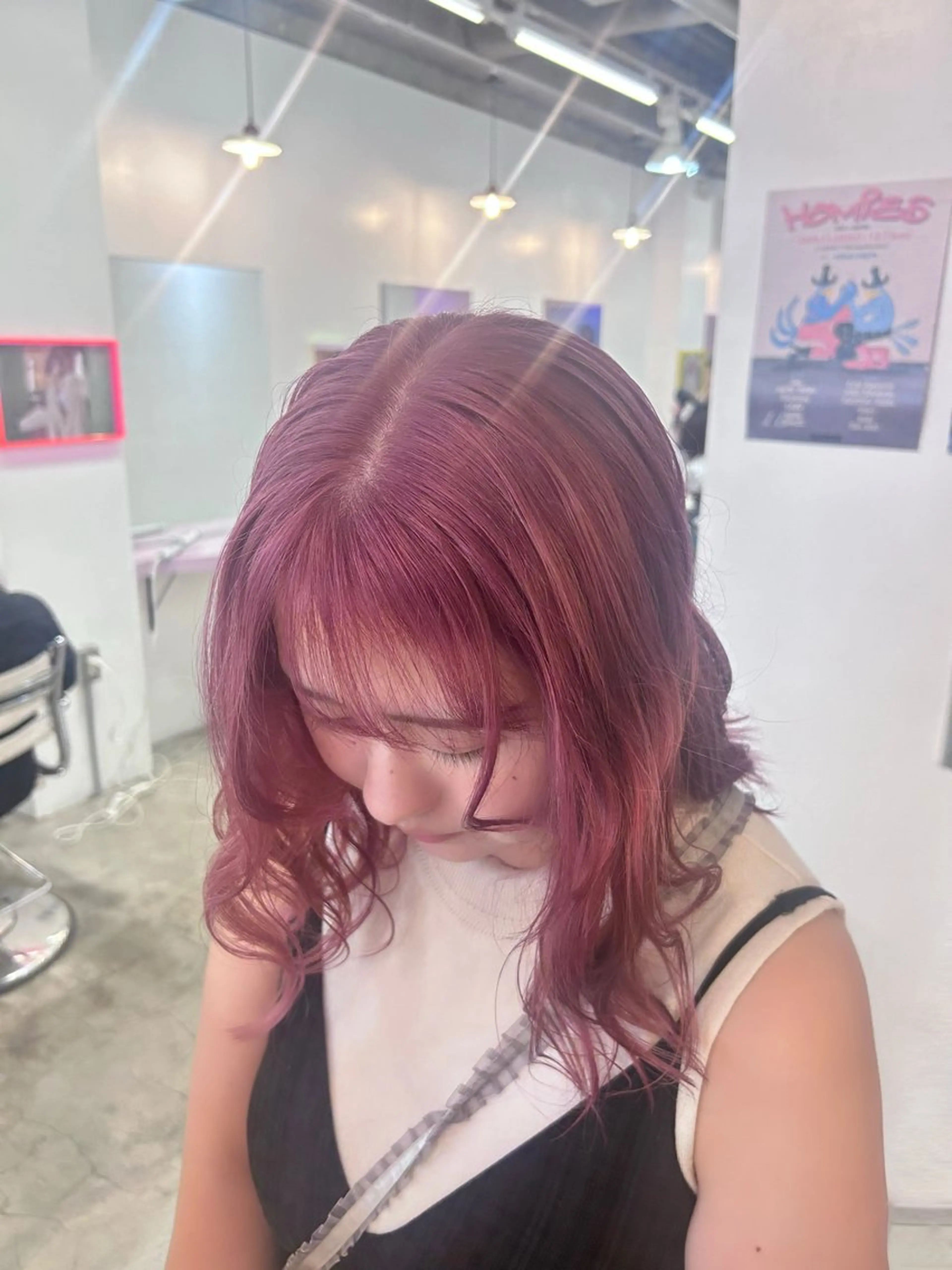 セミロング カラー 🐩🎀ness / ルリ🔮🍓のヘアスタイル