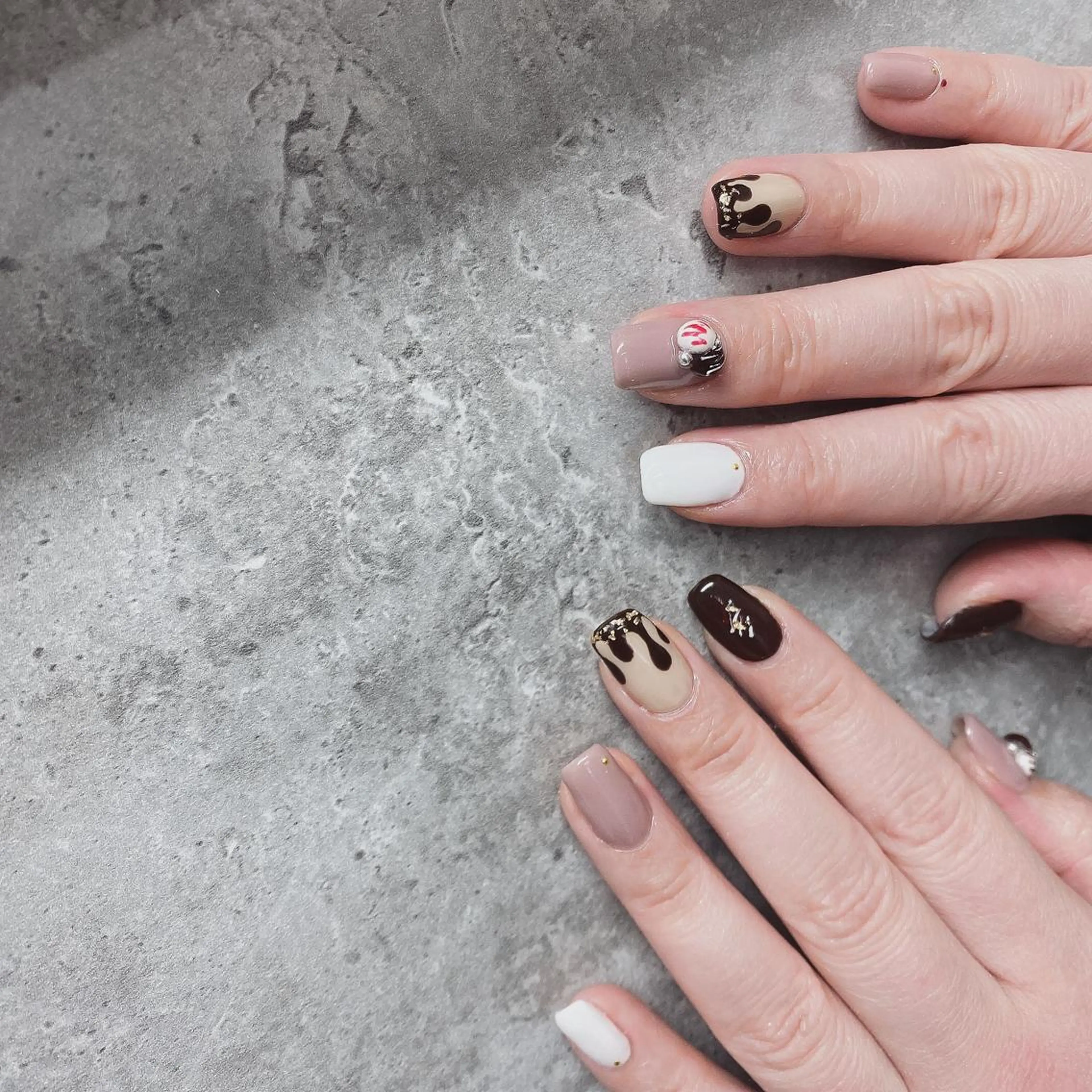 ネイル ネイルPetit Ribbonのネイルデザイン