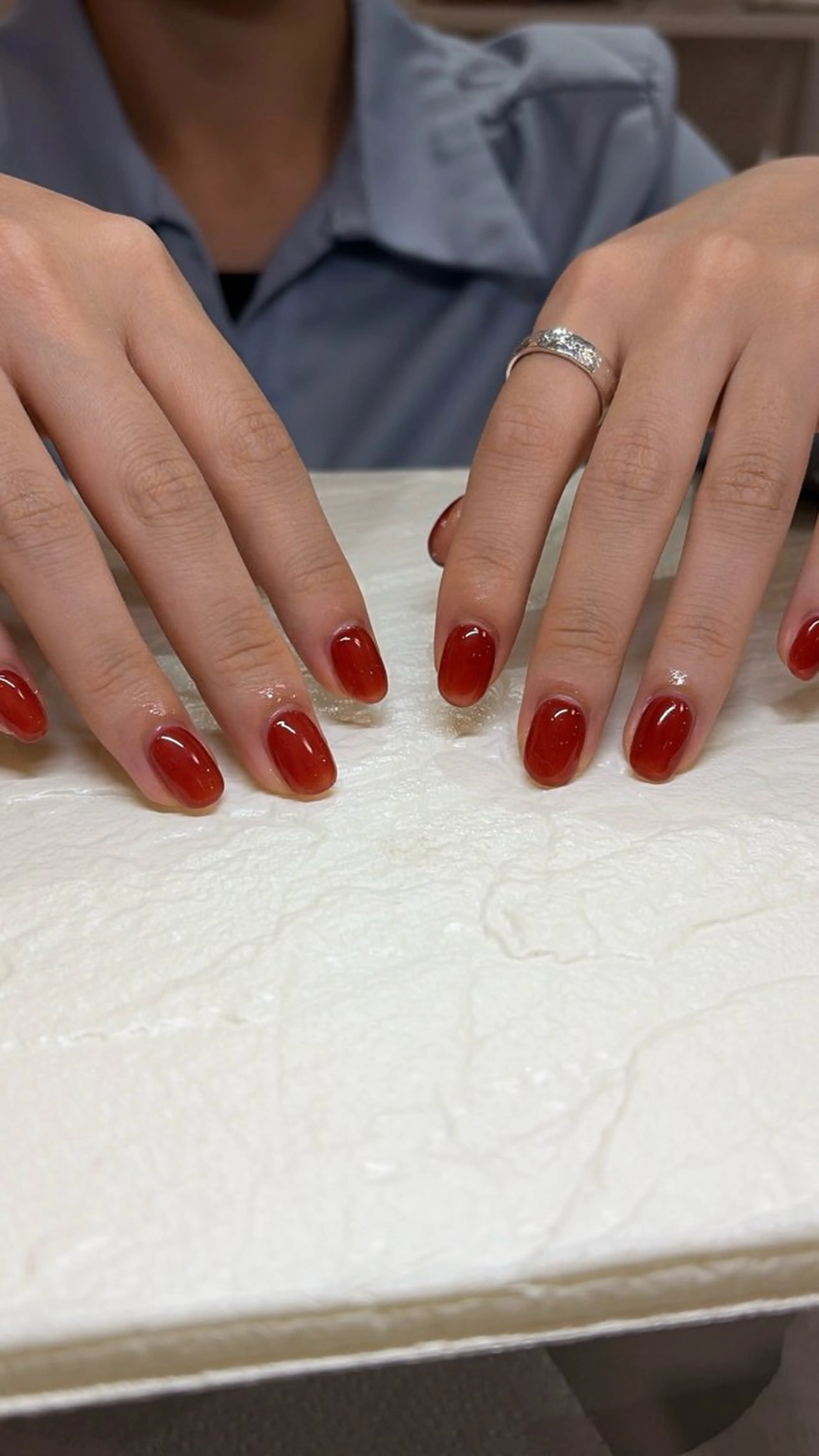 ネイル マグネットネイル ワンホンネイル lalaroom. nailsalon航空公園店所属・lala room.のネイルデザイン