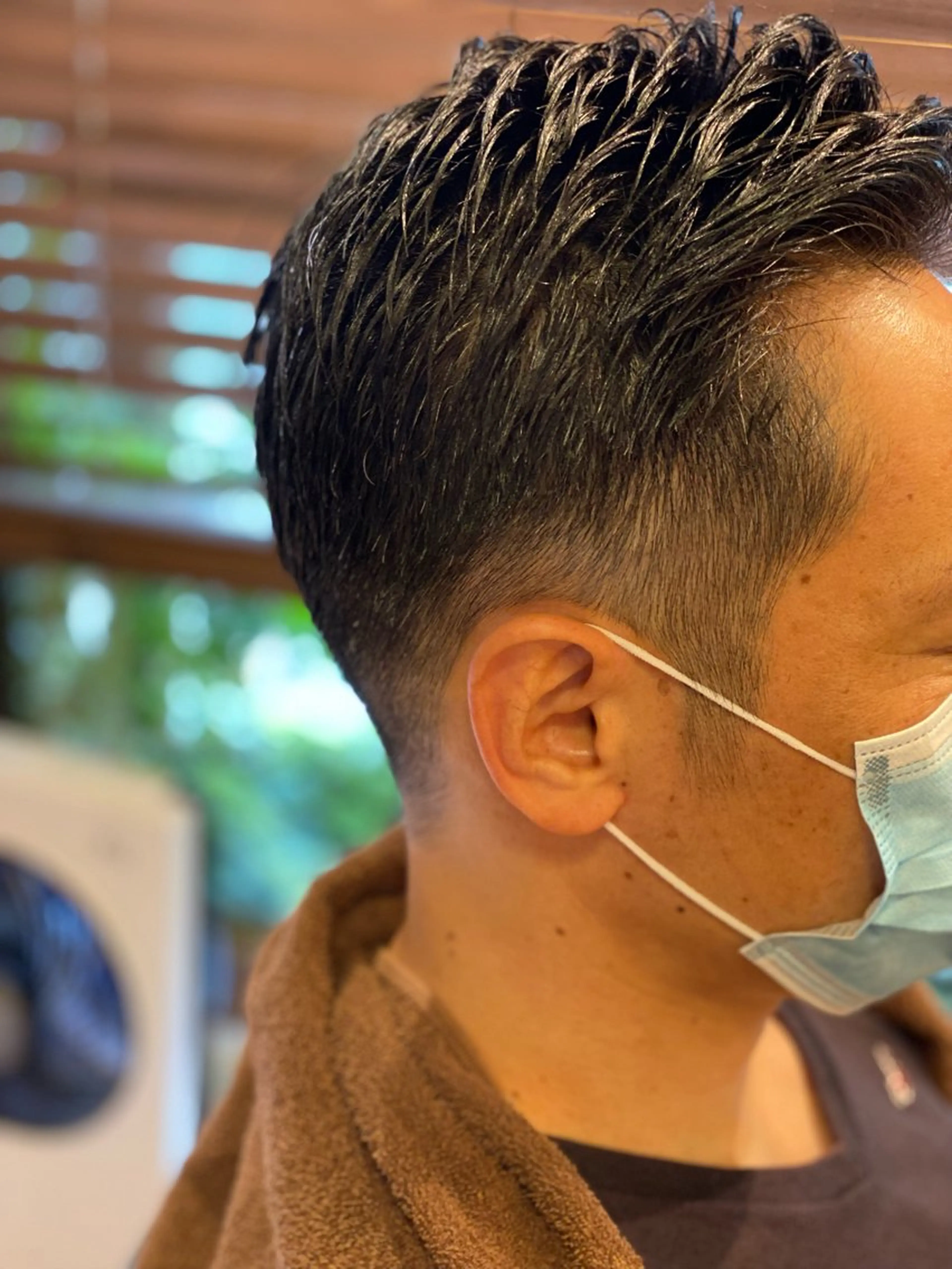 ショート メンズ 刈り上げ 西村 和真のヘアスタイル