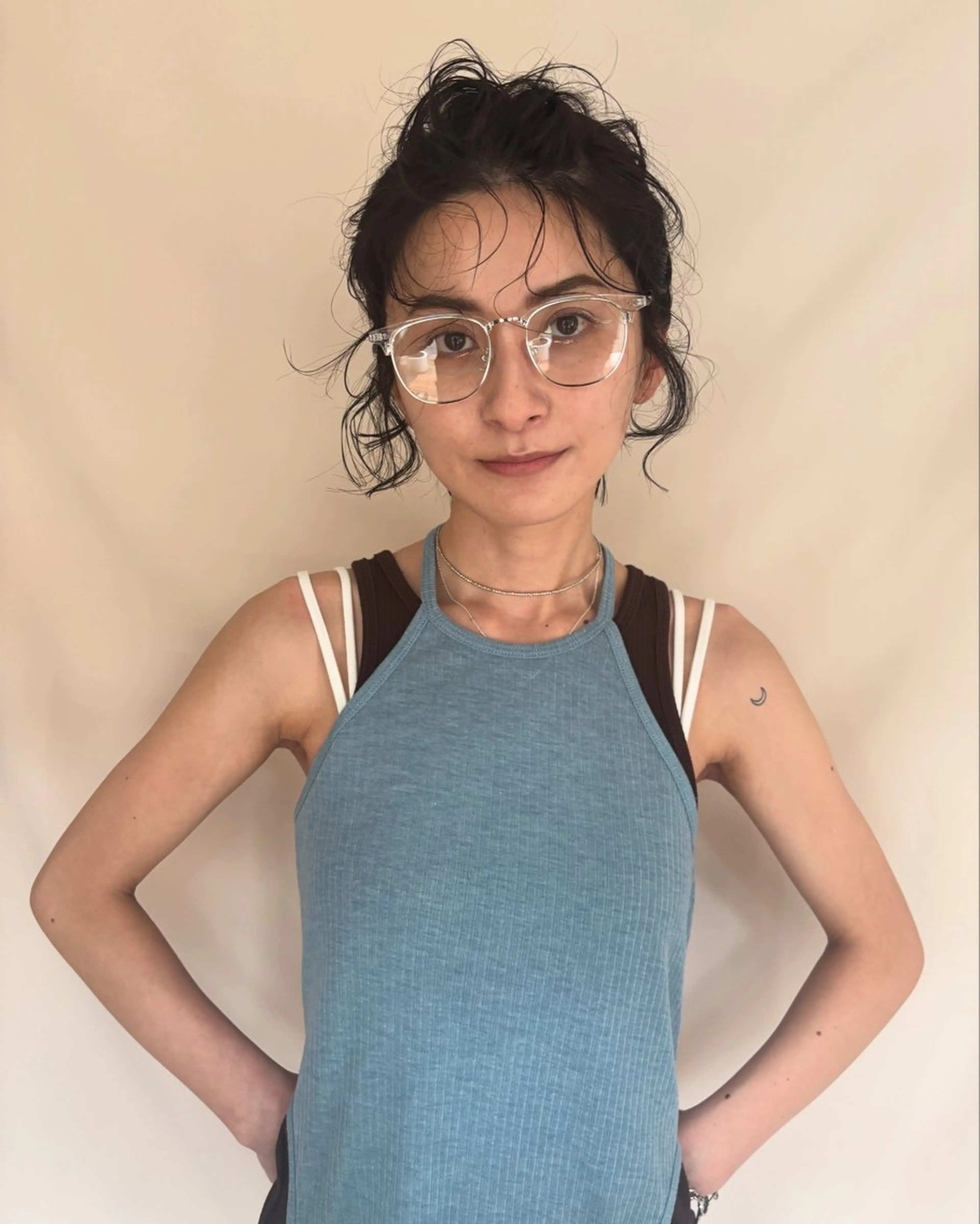 ショート ヘアアレンジ 🙃 透明感カラー/ボブのヘアスタイル