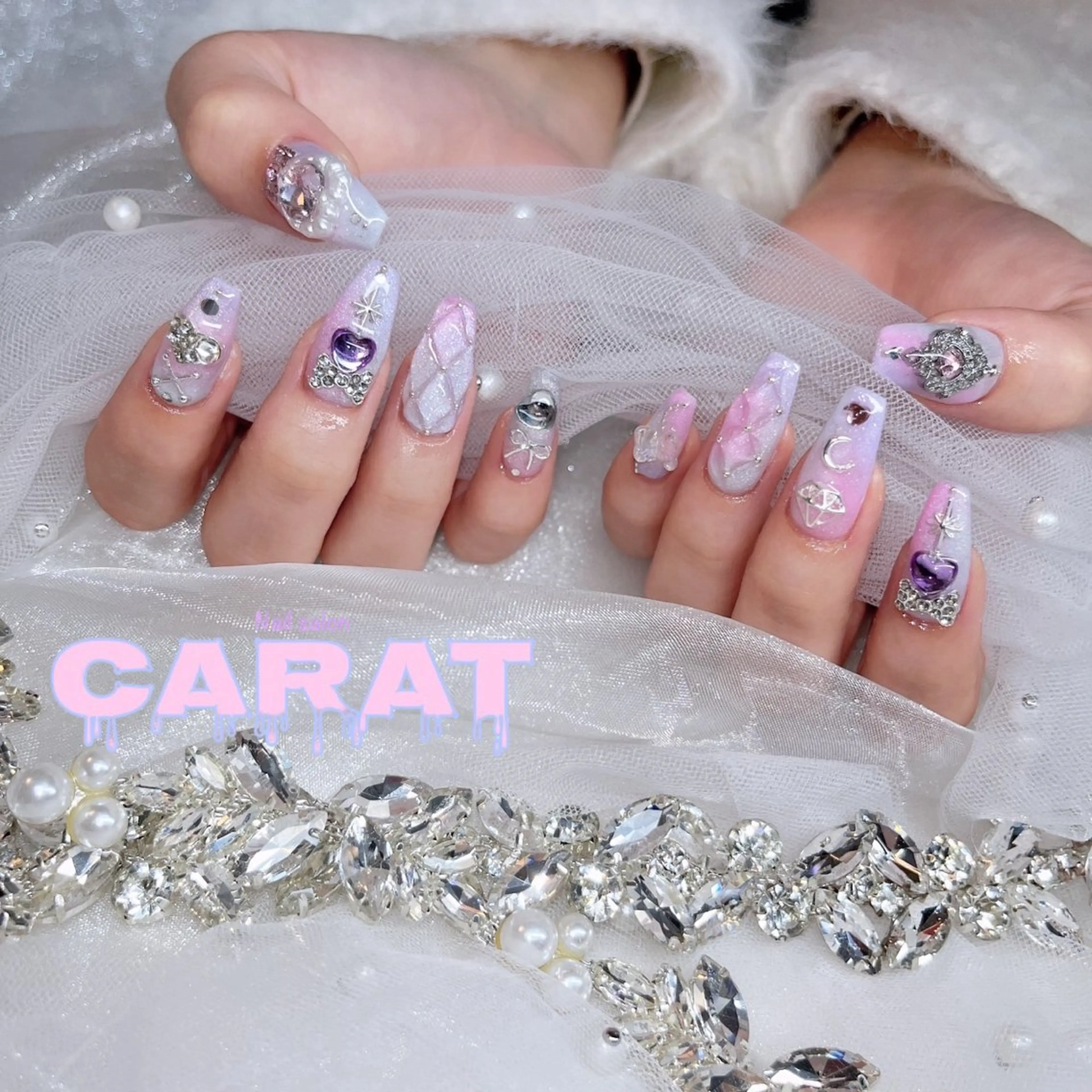 ネイル ハンドネイル CARAT カラットのネイルデザイン