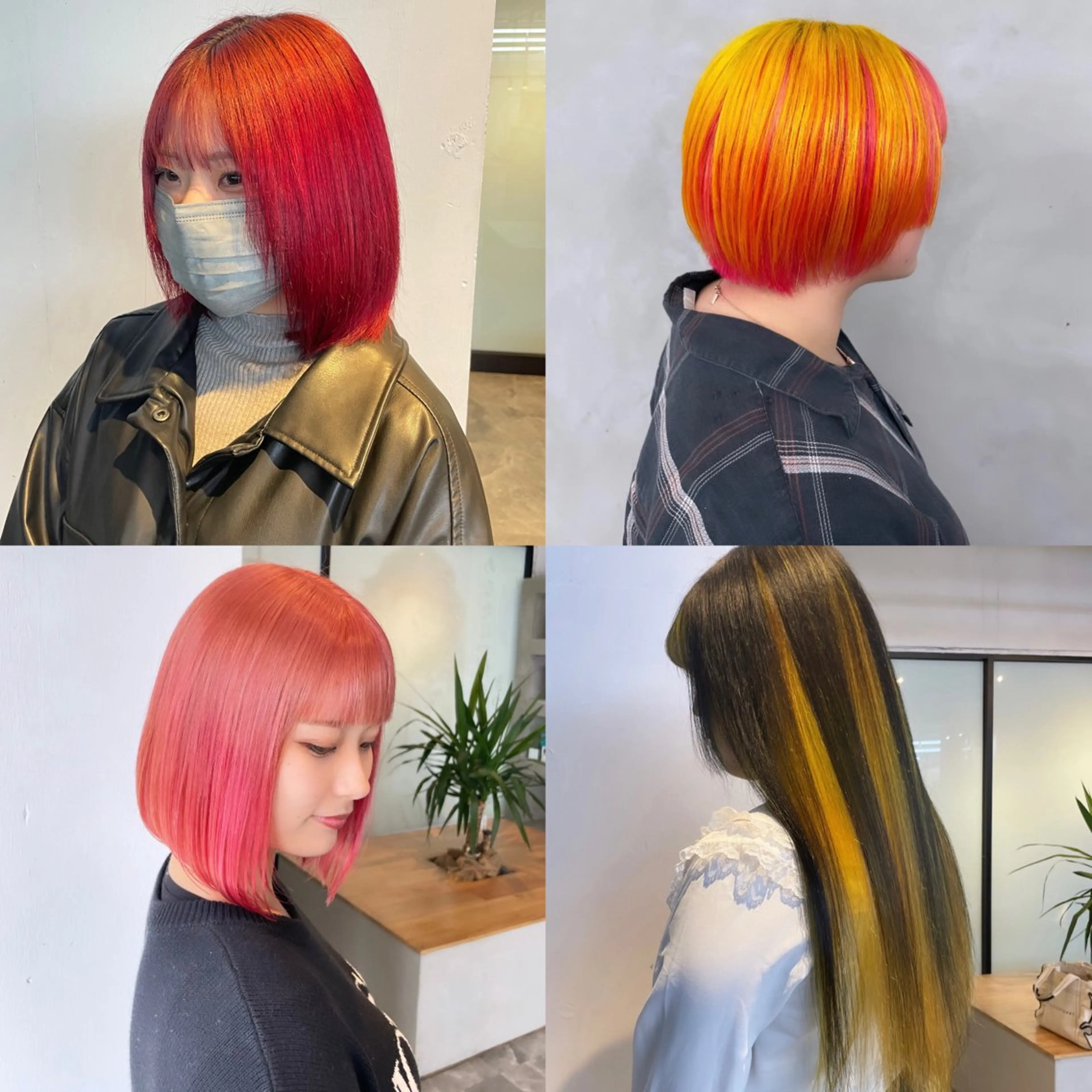 カラー ブリーチカラー特化 ✨️永井諒のヘアスタイル