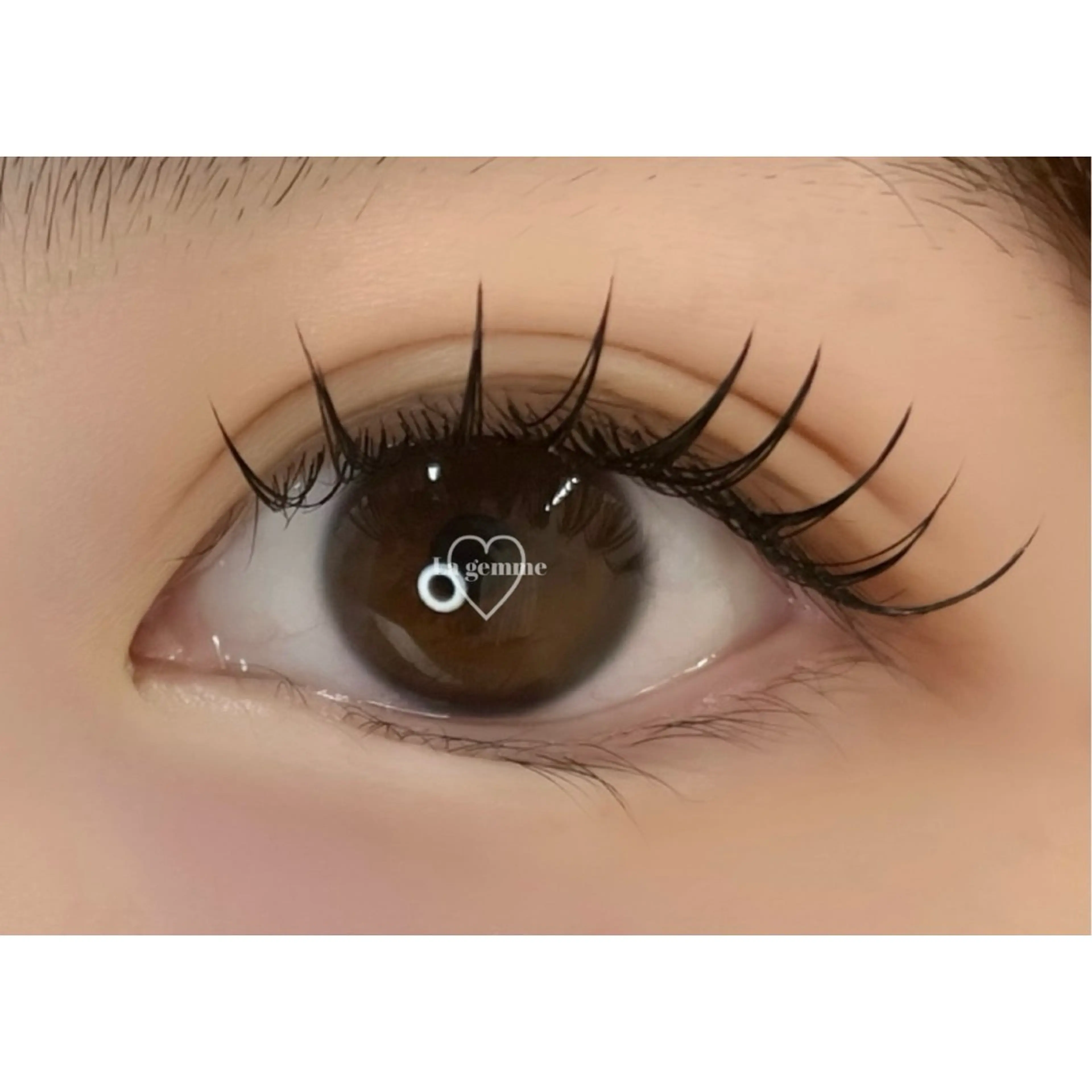 マツエク・マツパ 束感まつ毛 Cカール フラットラッシュ 西岡🌷 アンジェリカ錦糸町のマツエク・マツパデザイン