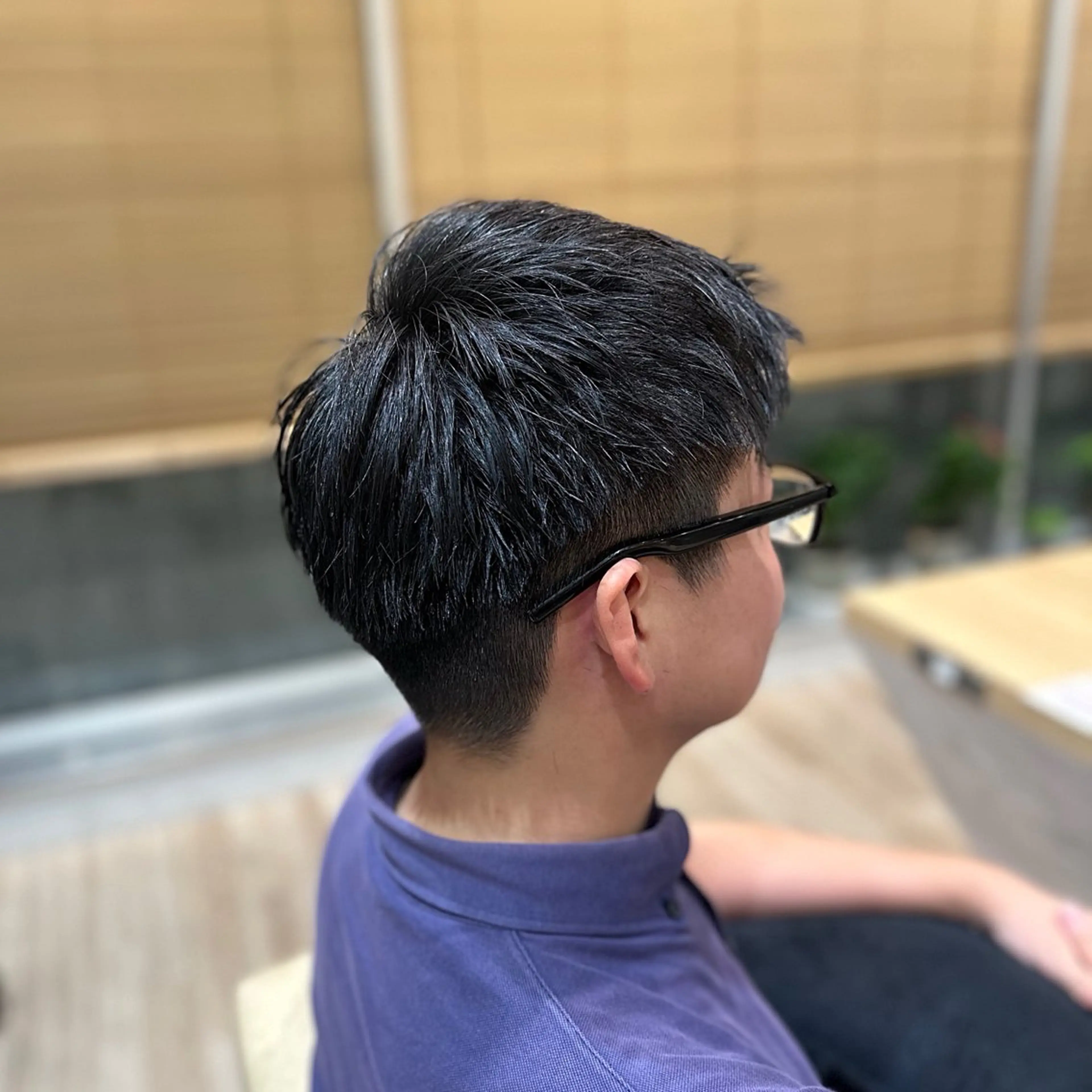 メンズ 美蘭🎀1/18限 定カットカラー無料のヘアスタイル