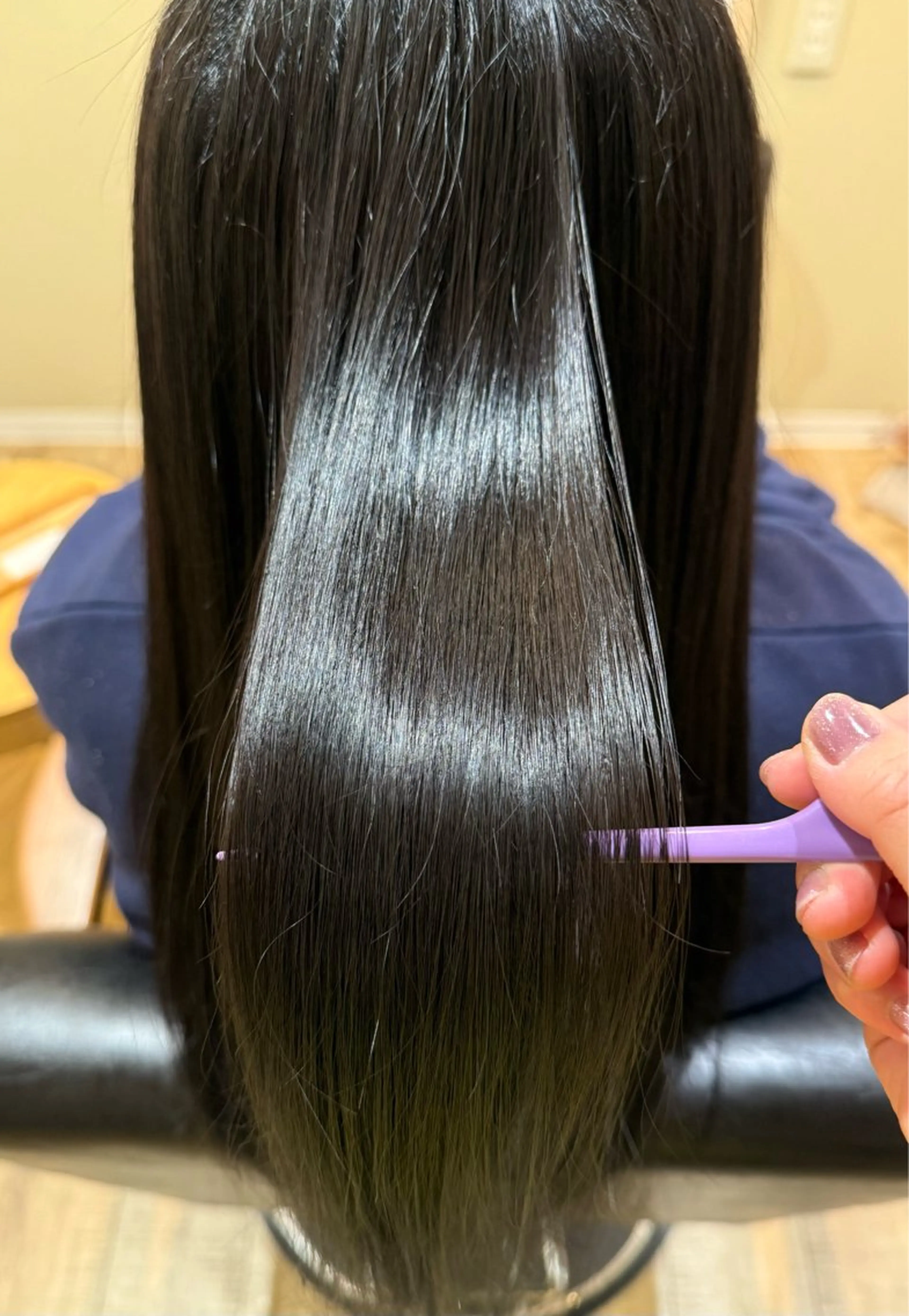 白髪染めフルカラー（おしゃれ染mixもOKです🙆‍♀️）+艶髪💖髪質改善酸熱トリートメント+クイックスパ🫧✨の写真