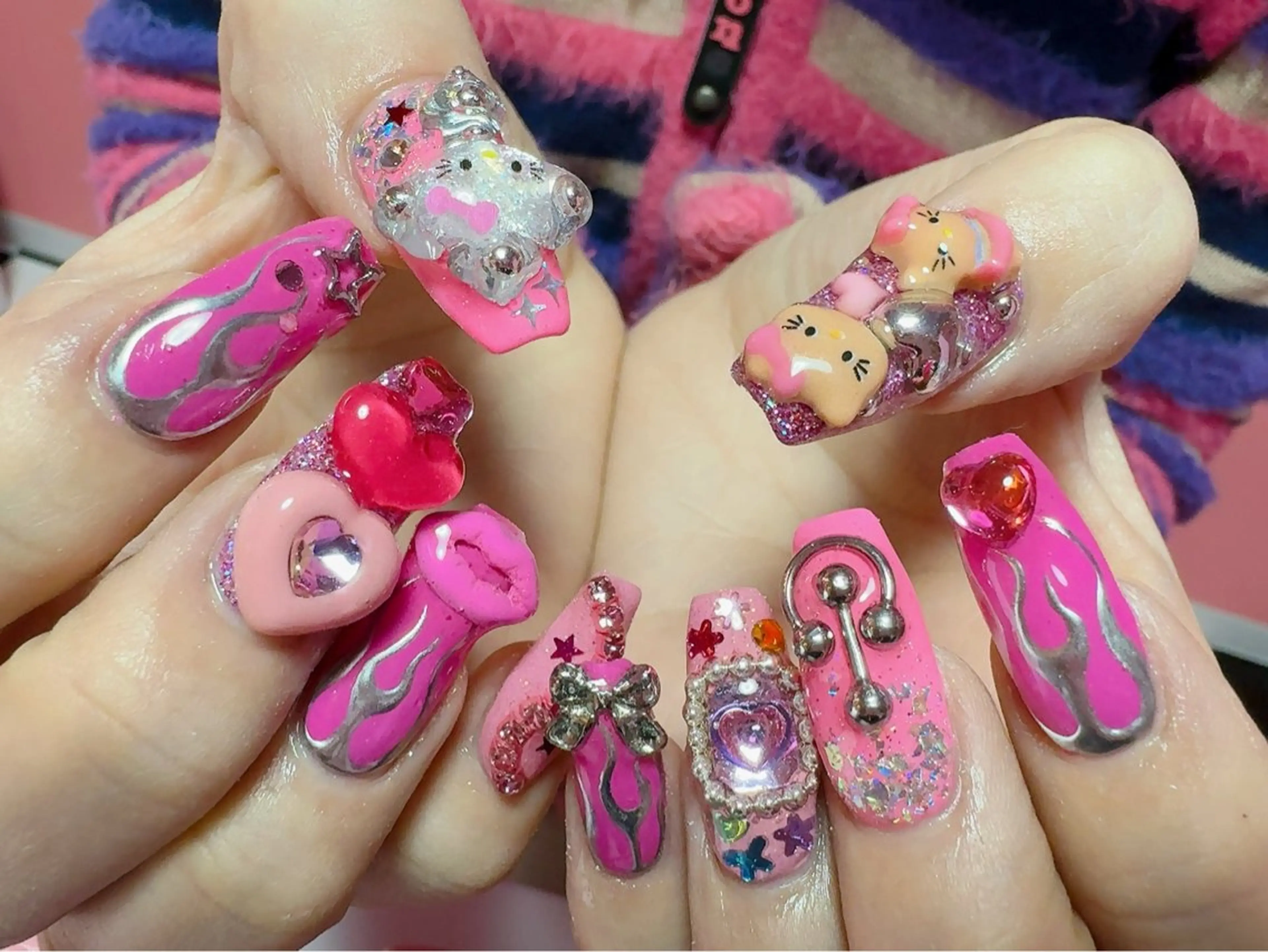 ネイル ハンドネイル Nail Atelier IamI所属・アイアムアイ 大村磨衣のネイルデザイン