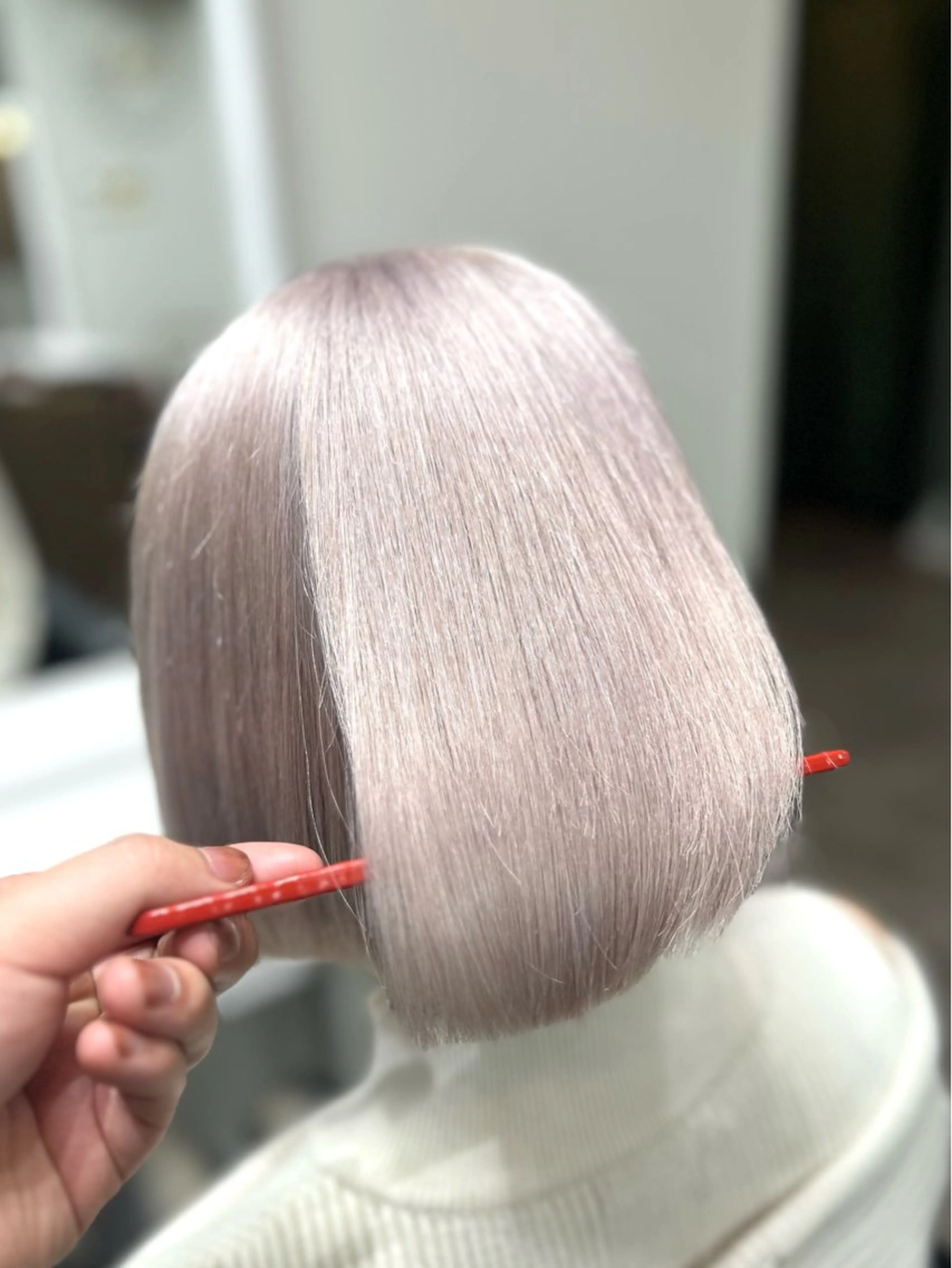 ミディアム ヘアカラー トリートメント エクステ×ハイトーン 🌈KEISUKEのヘアスタイル