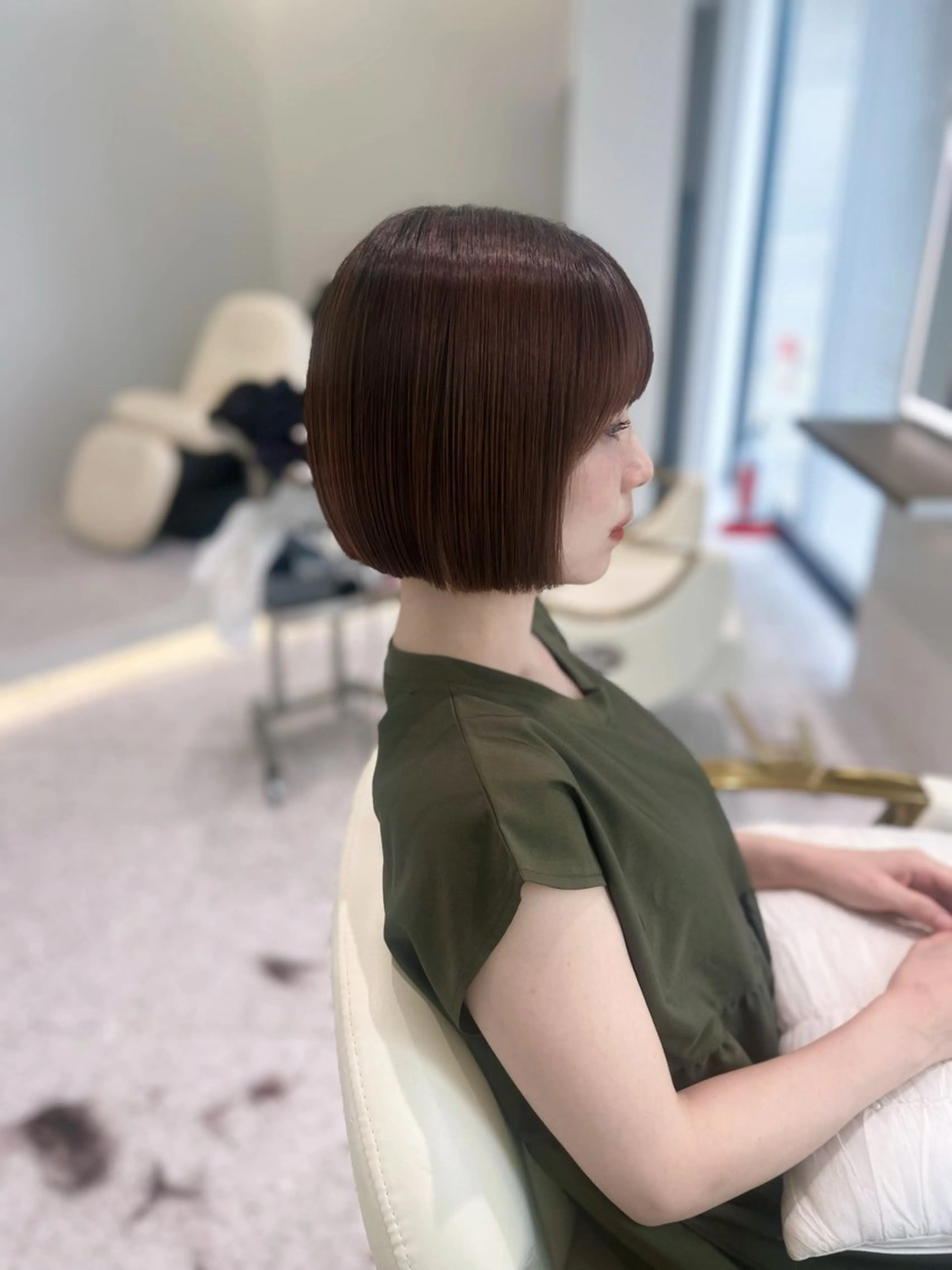 ショート 切りっぱなしボブ ボブ 韓国風ヘア Laviemoon/ Itsukiのヘアスタイル