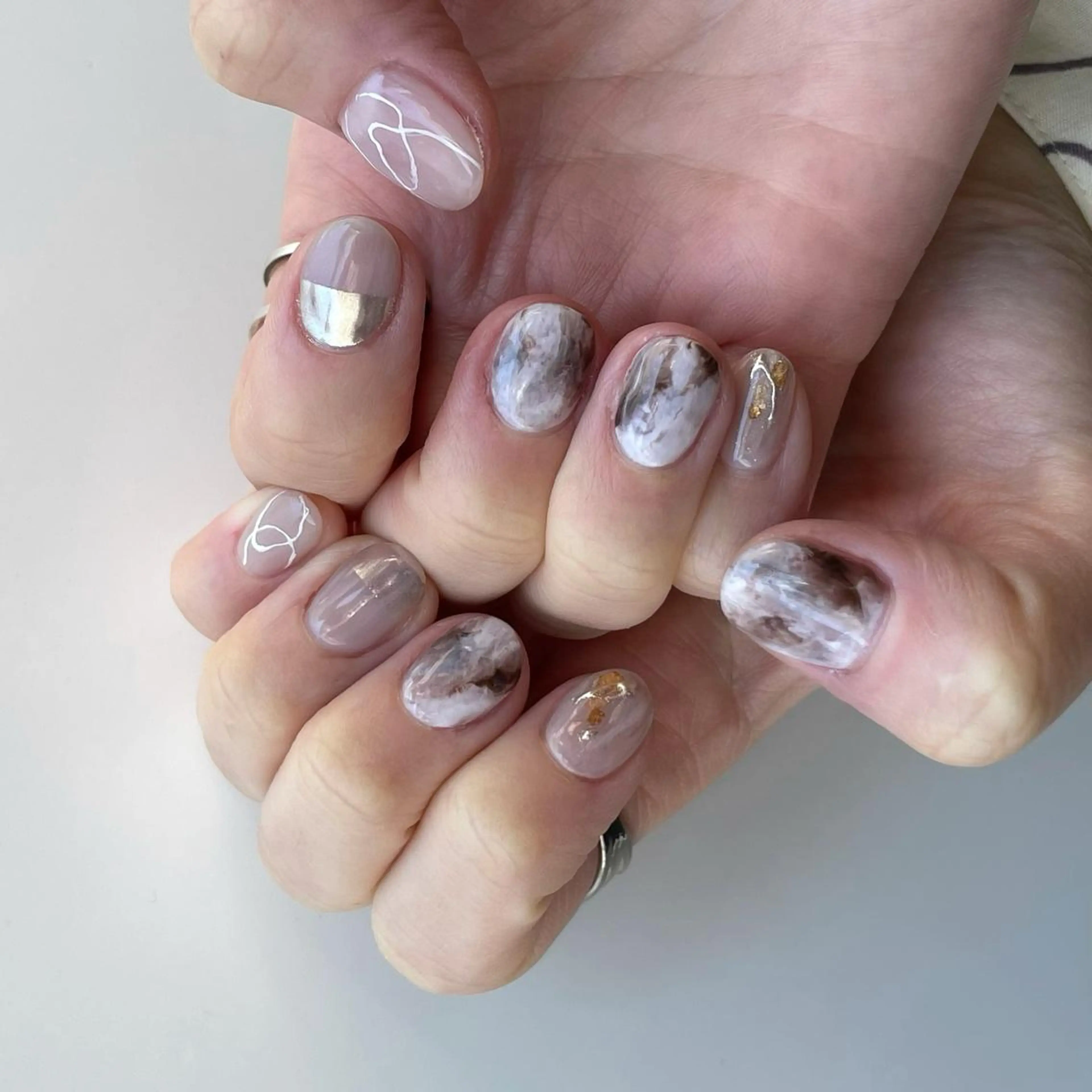 ネイル ニュアンスネイル nail Uyuのネイルデザイン