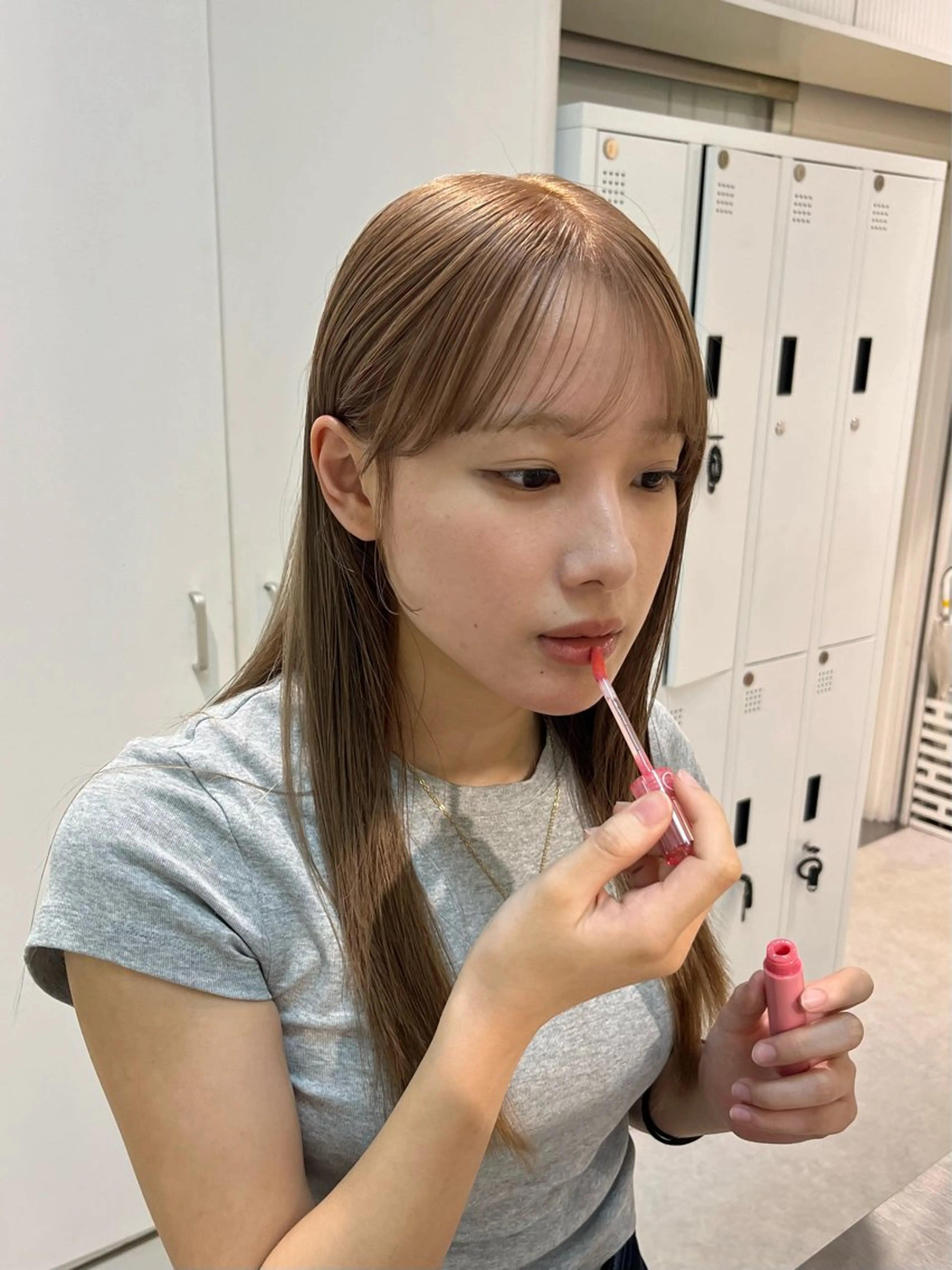 ミディアム カラー カット ヘアカラー トリートメント ヘアセット 🌿似合わせ透明感 カラー松本朋幸🌿のヘアスタイル