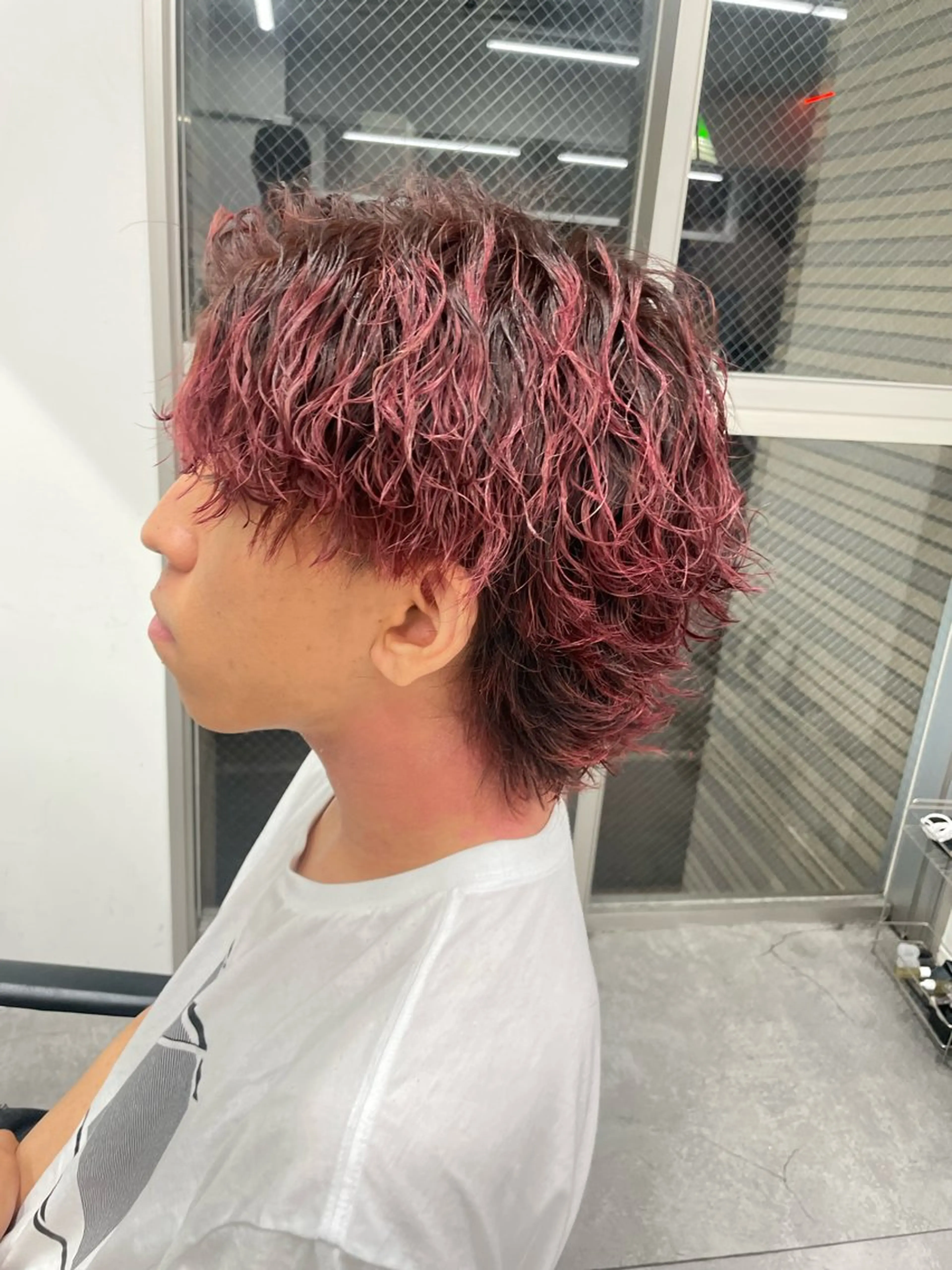 カラー パーマ メンズ カット ヘアカラー パーマ 町田エリアＮｏ．１/ パーマ特化/太田京希のヘアスタイル