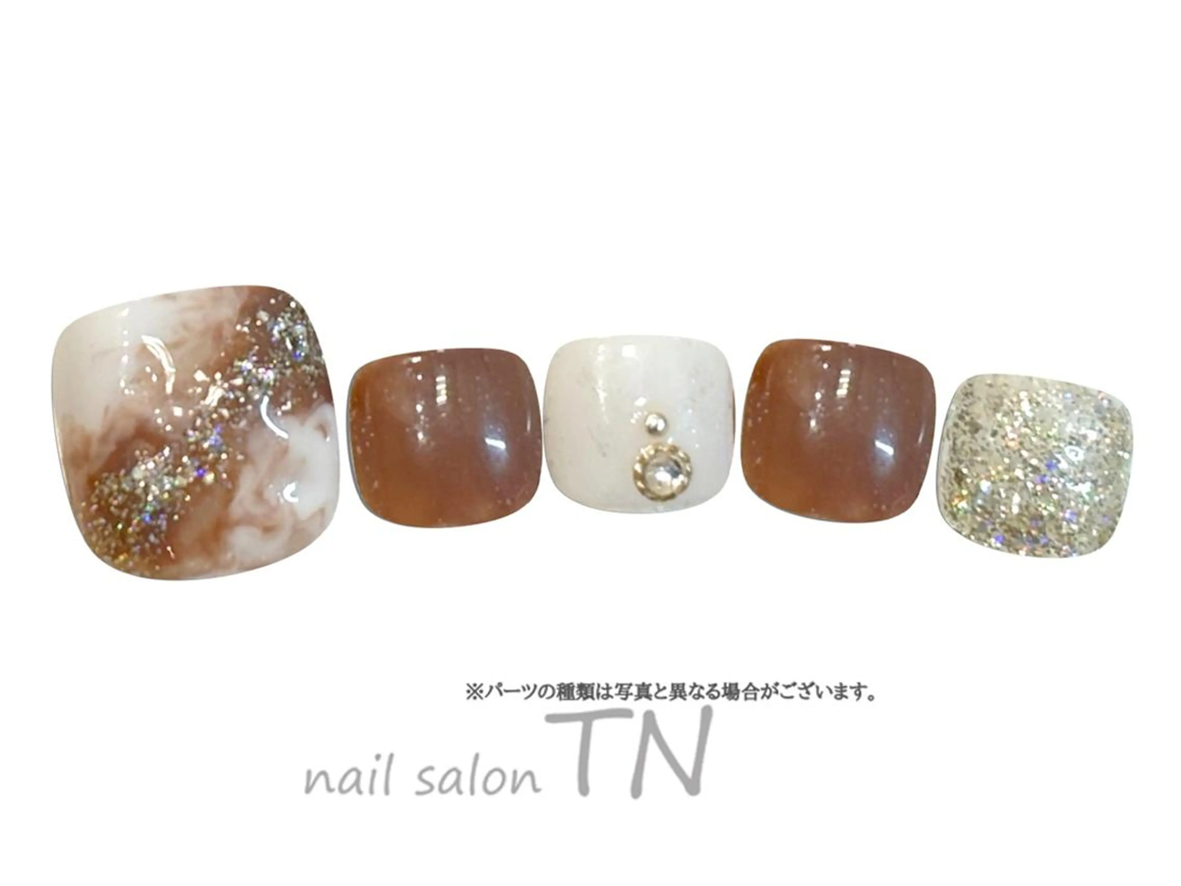 ネイル フットネイル 矢川 まどかのネイルデザイン