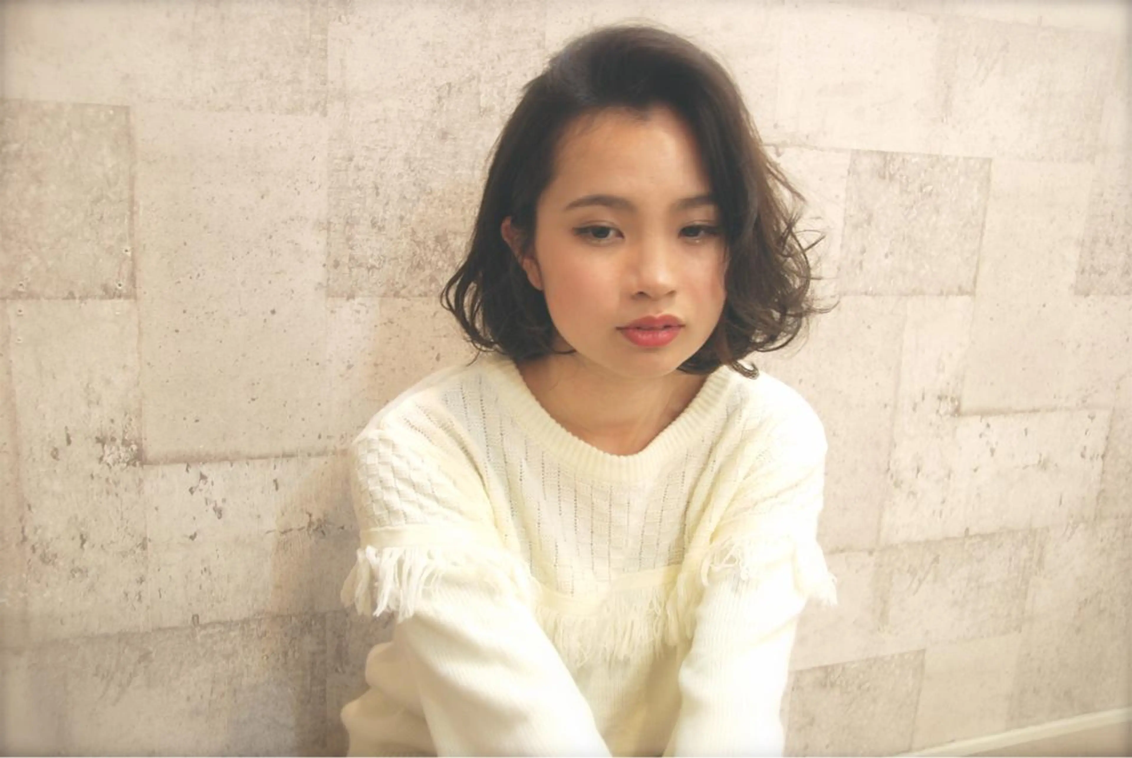 ショート カラー アッシュ インナーカラー/天神 ブリーチ/吉田のヘアスタイル