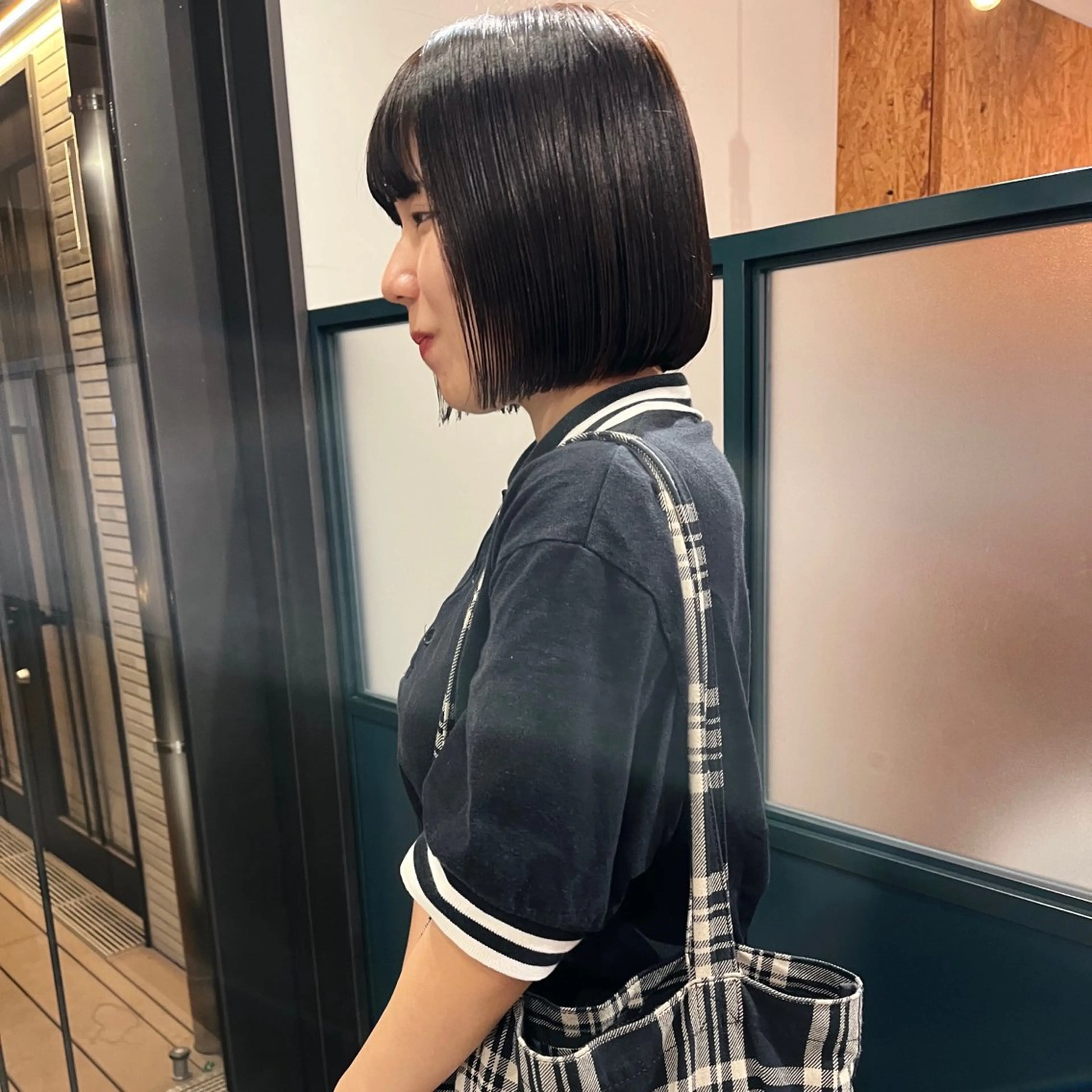 ショート ボブ 暖色/パーマ 🌼クニトウメイのヘアスタイル