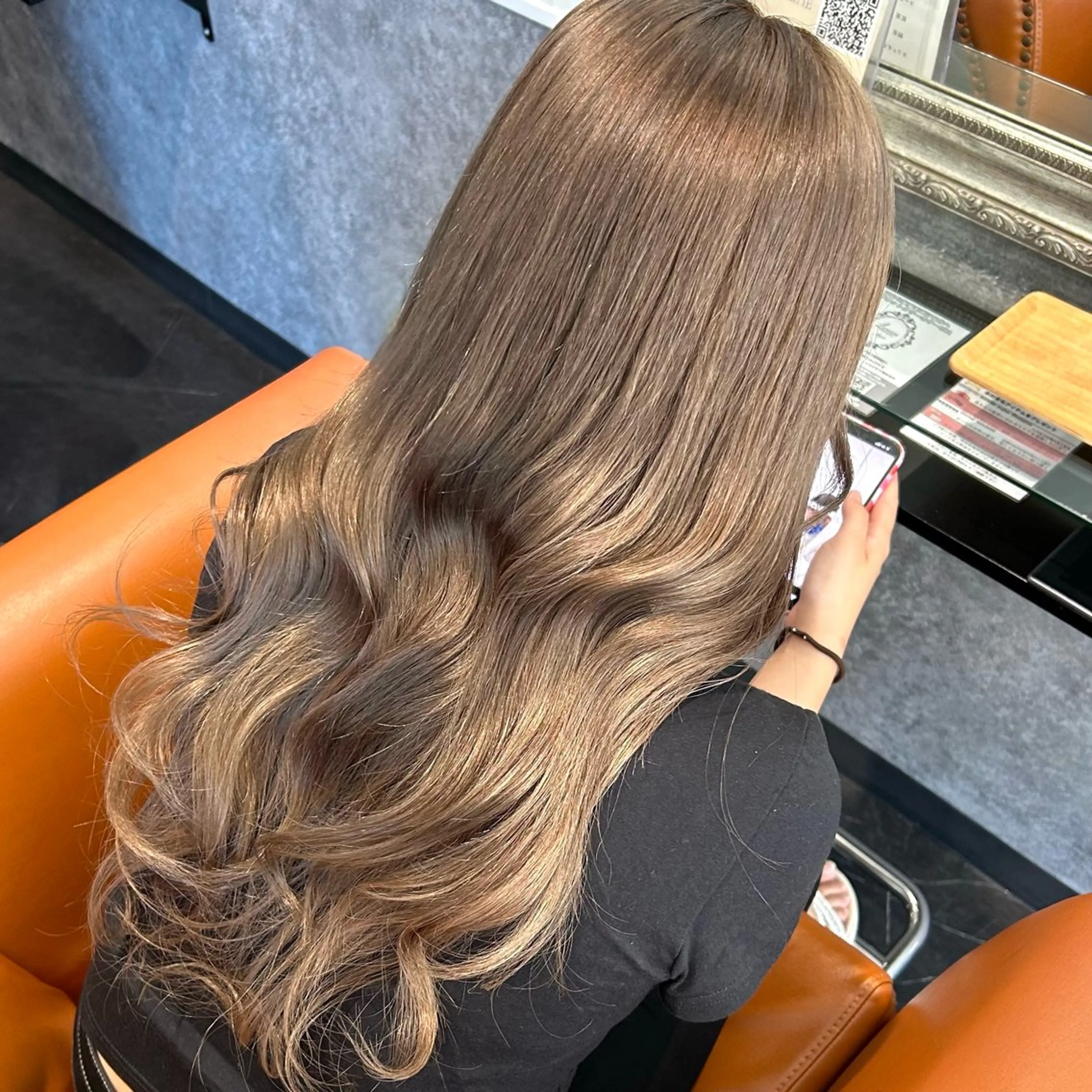 ロング ヘアカラー トリートメント ブリーチ特化💛 RYUTOのヘアスタイル