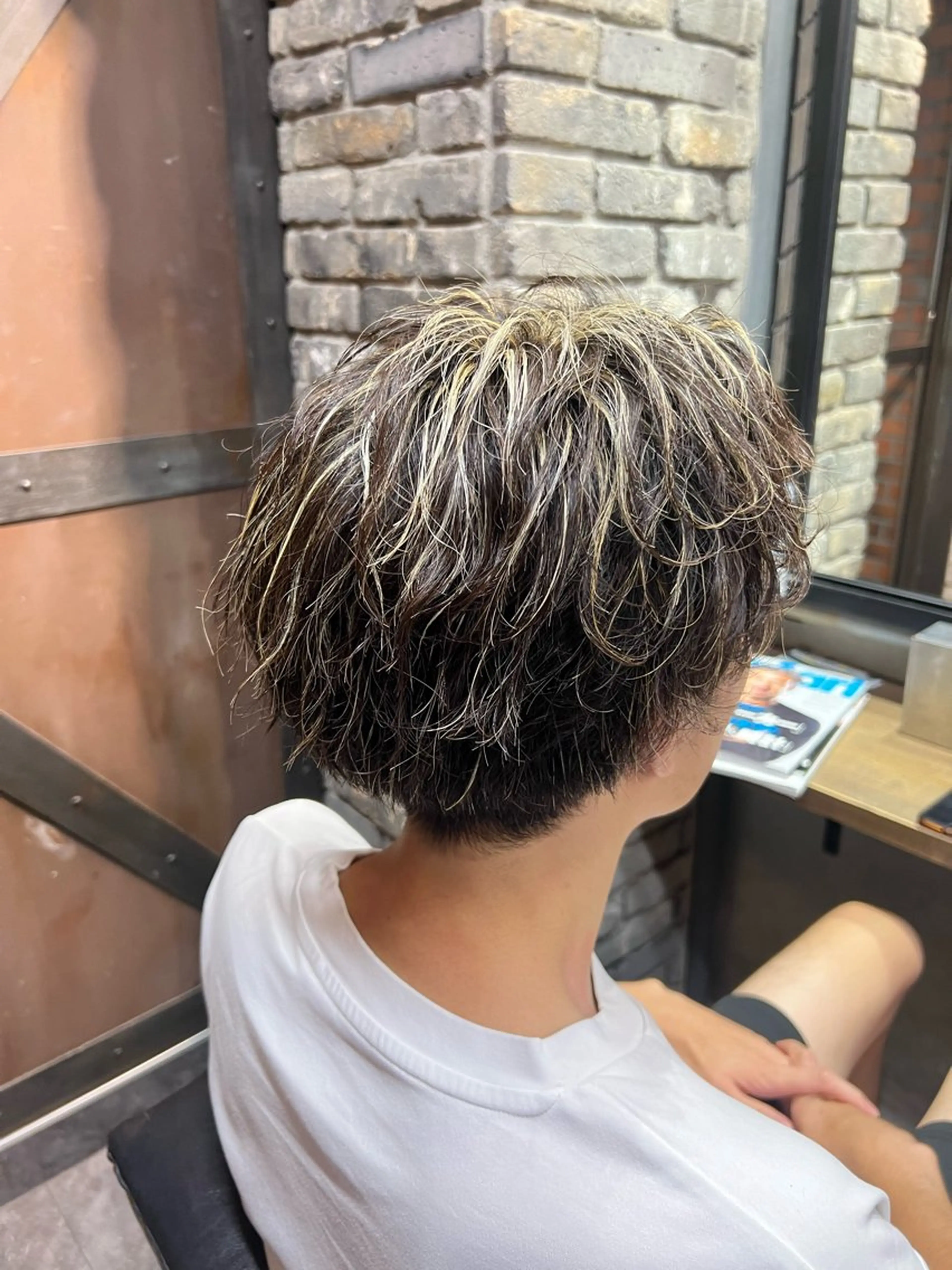 ショート ヘアカラー DIECE渋谷2n'd flor所属・DIECE渋谷 渡邉 凜【メンズ特化】のヘアスタイル