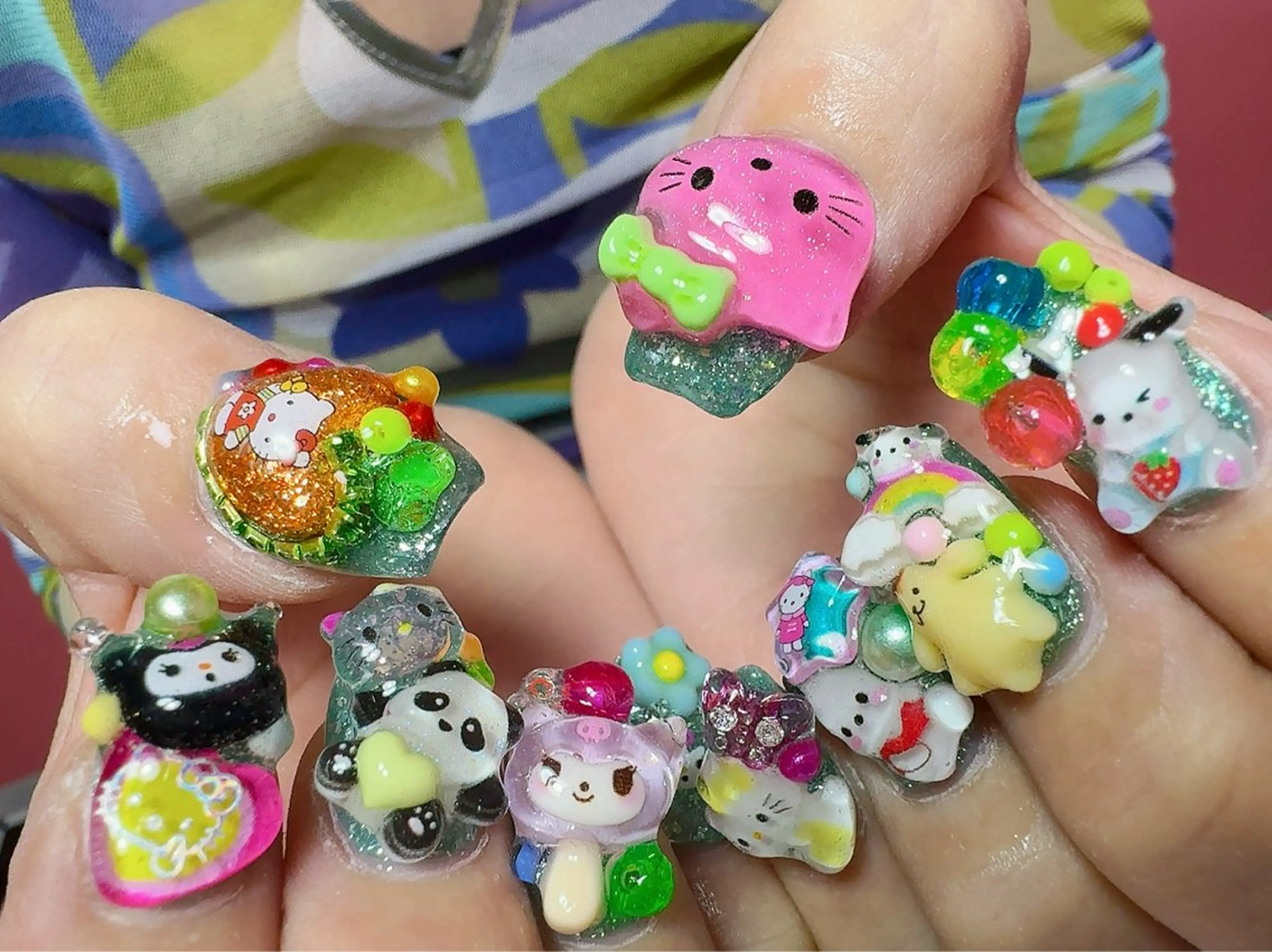 ネイル ハンドネイル Nail Atelier IamI所属・アイアムアイ 大村磨衣のネイルデザイン