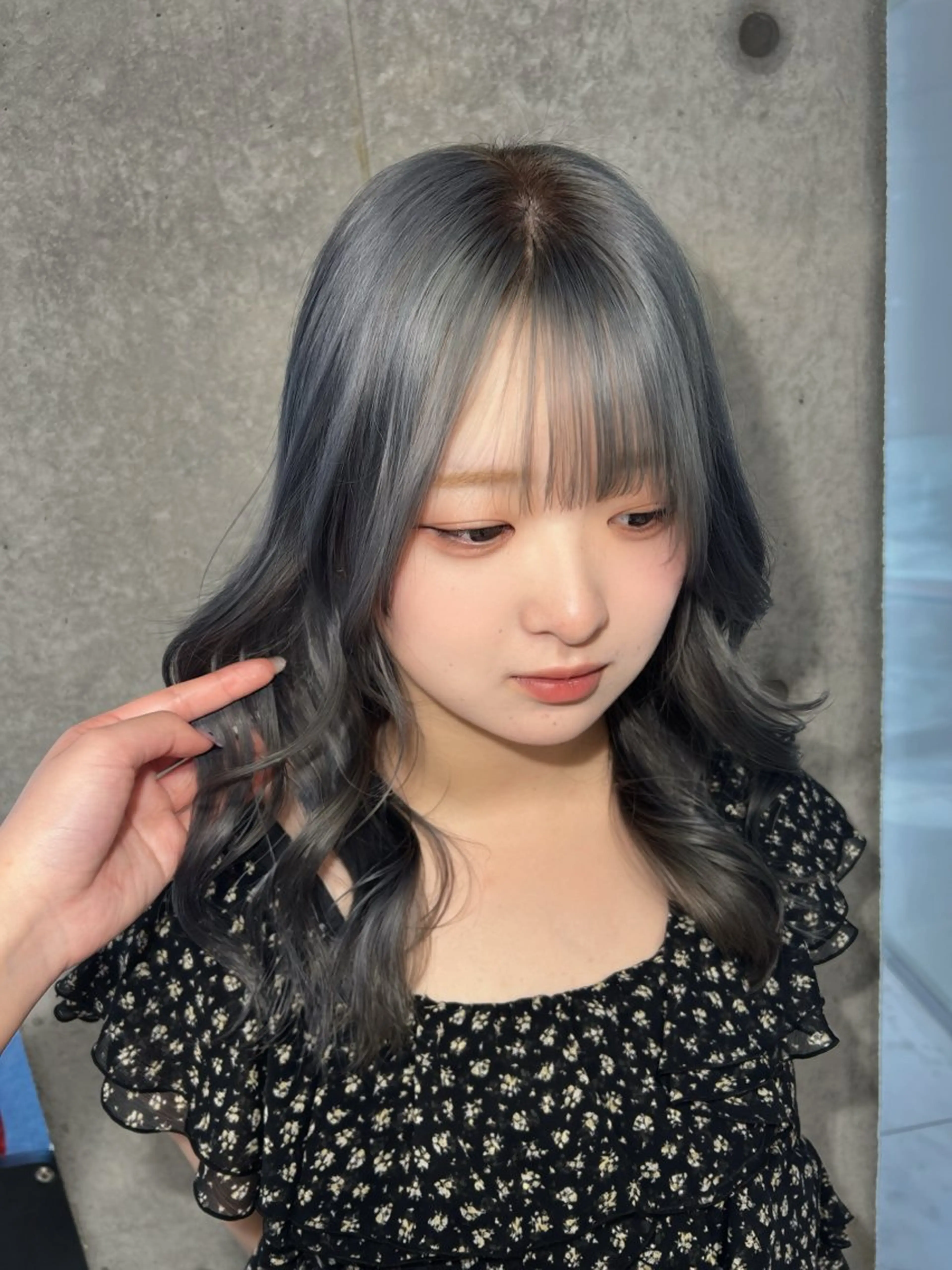 カラー ヘアカラー ️💜akari💜 ハイトーン/レイヤーのヘアスタイル