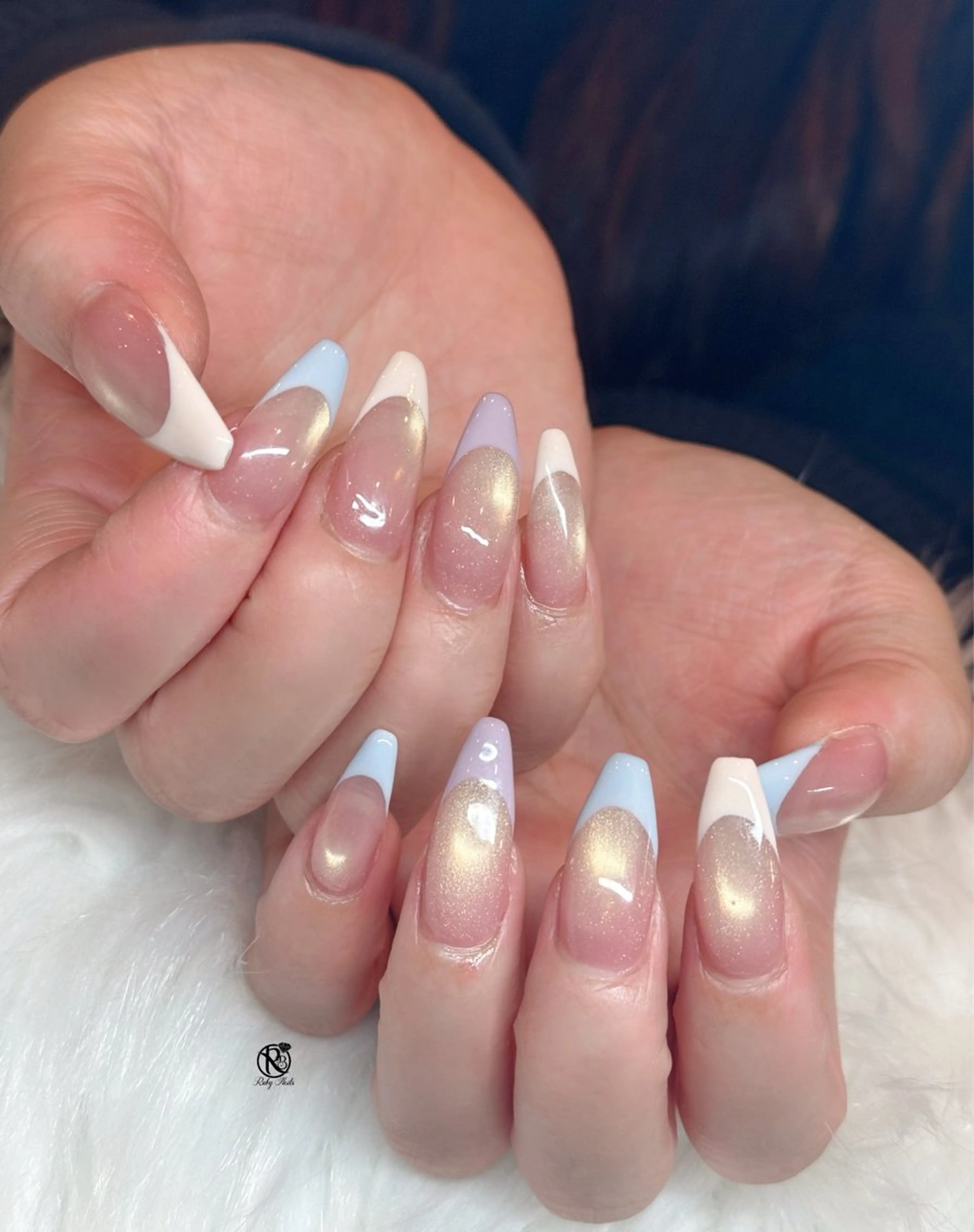 ネイル ボルドー ブラウン チークネイル ドット フットネイル ハンドネイル CHERRYネイルサロン所属・チェリネイルサロン 霞ヶ関のネイルデザイン