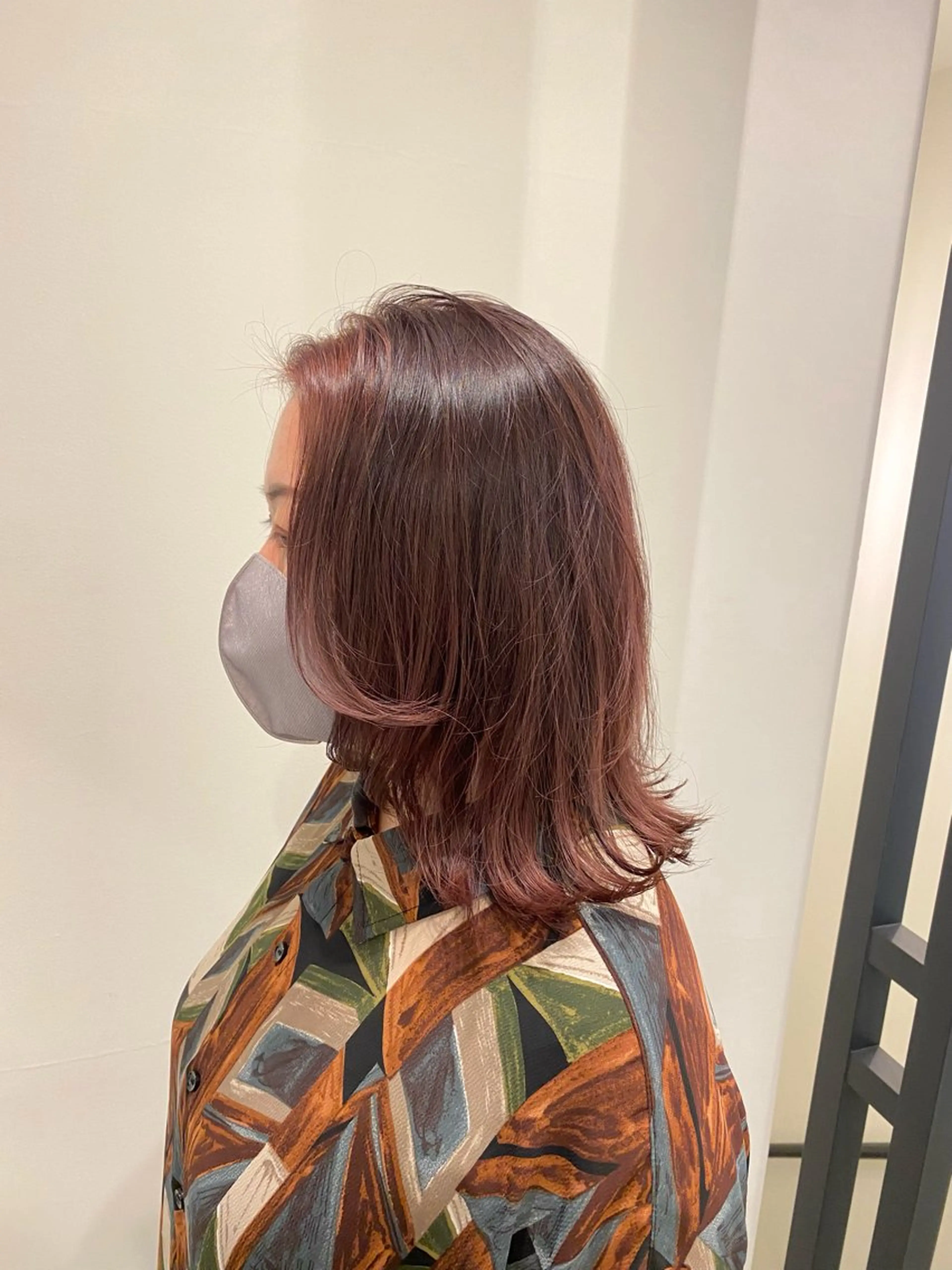 ミディアム カラー カット ヘアカラー トリートメント 🍑 モモカ🍑のヘアスタイル