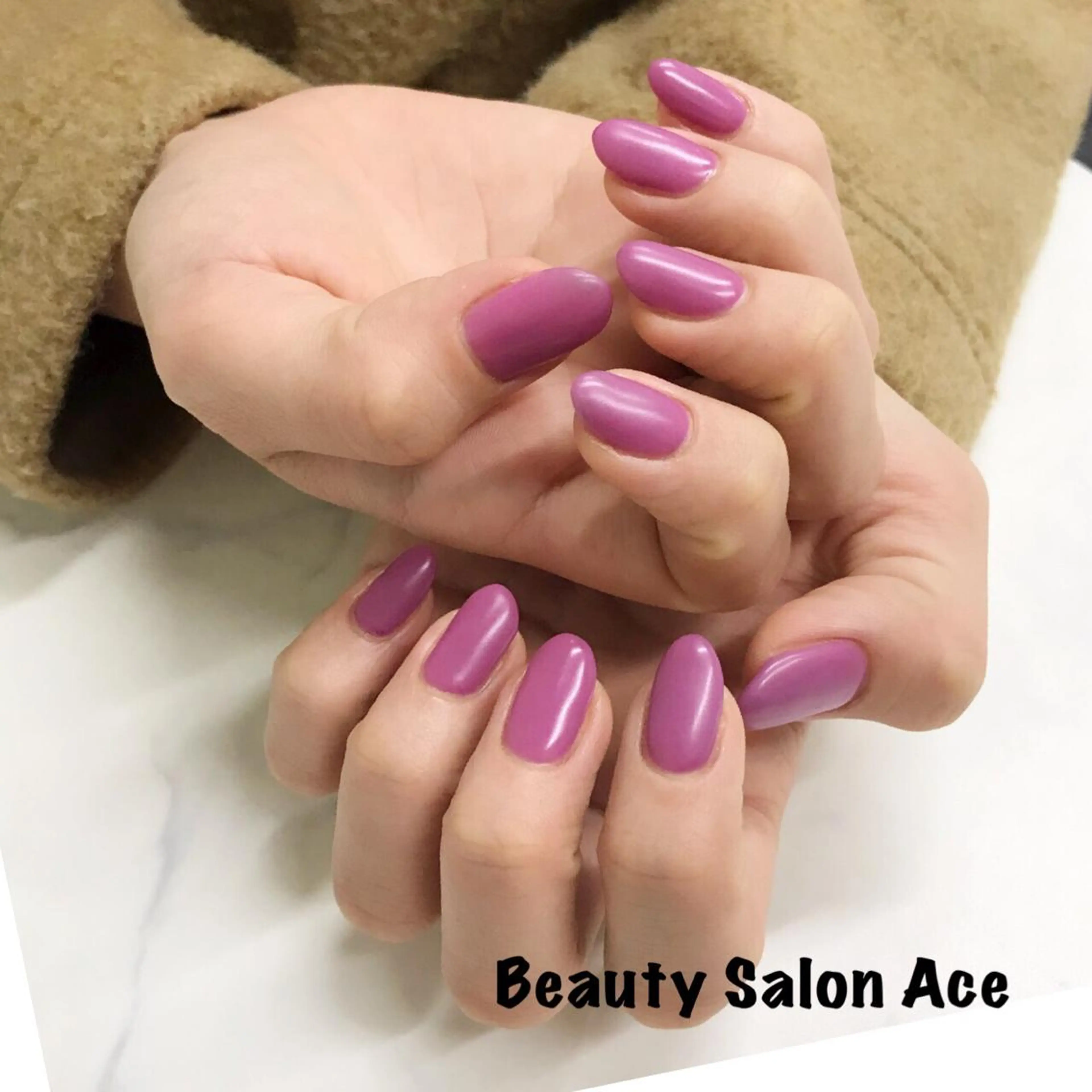 ネイル マットネイル Beauty Salon Ace（ネイルサロン　エース）所属・池袋フィルイン Ace♡長さだしのネイルデザイン