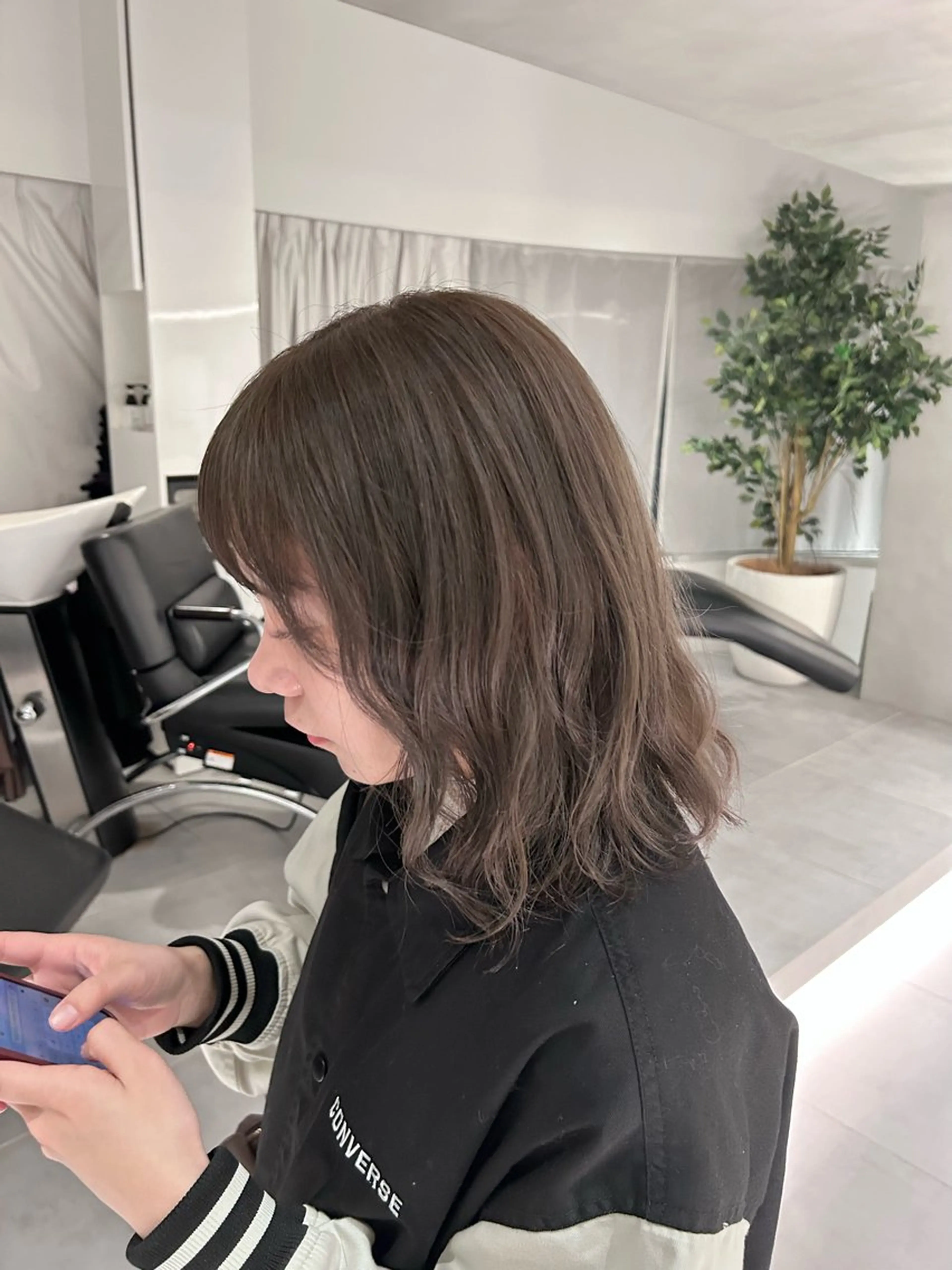 ミディアム カラー 🪞透けhair 🪞honokaのヘアスタイル