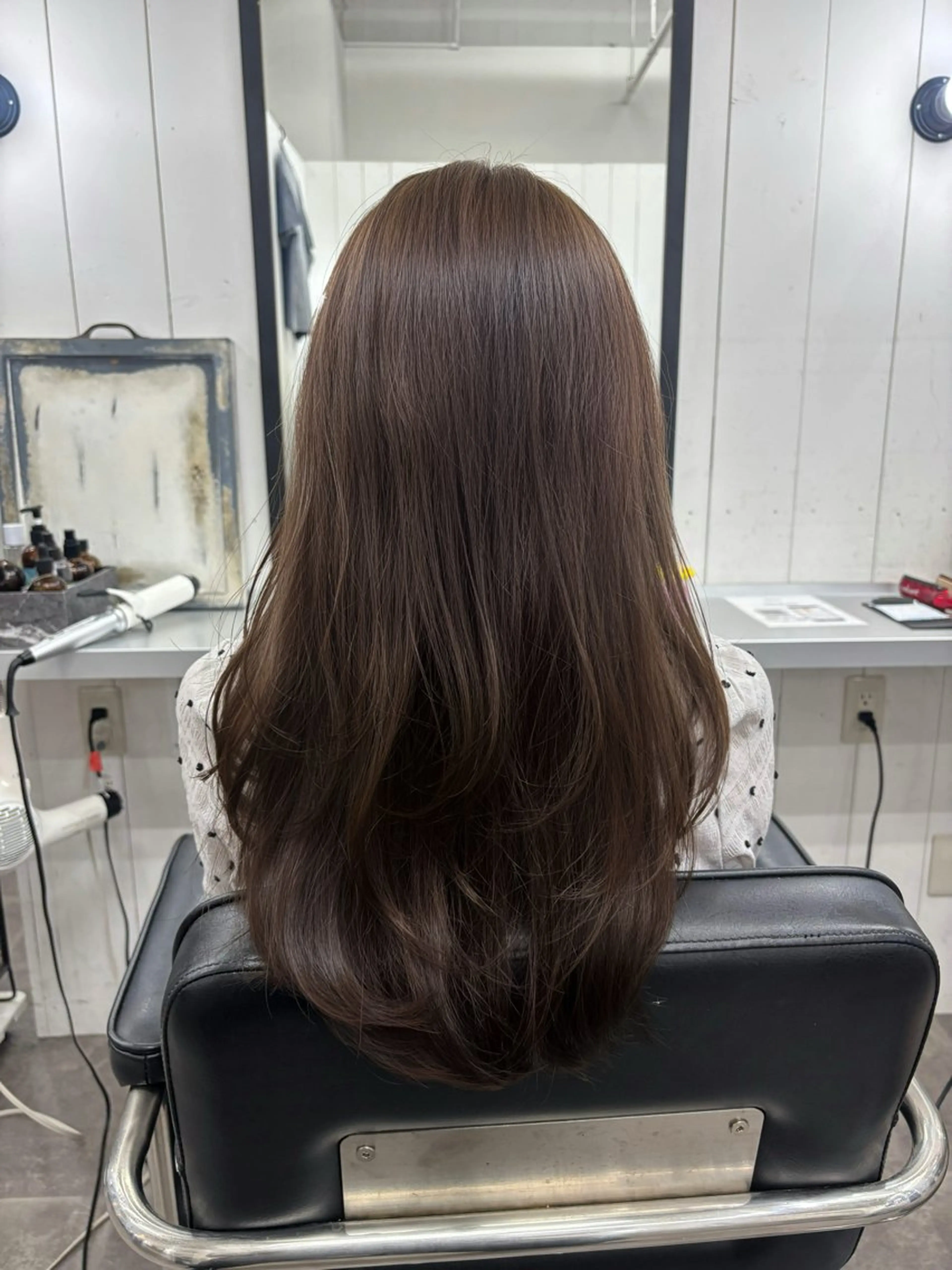 ロング カラー レイヤーカット カット ヘアカラー トリートメント Ann./艶髪 /レイヤーカットのヘアスタイル