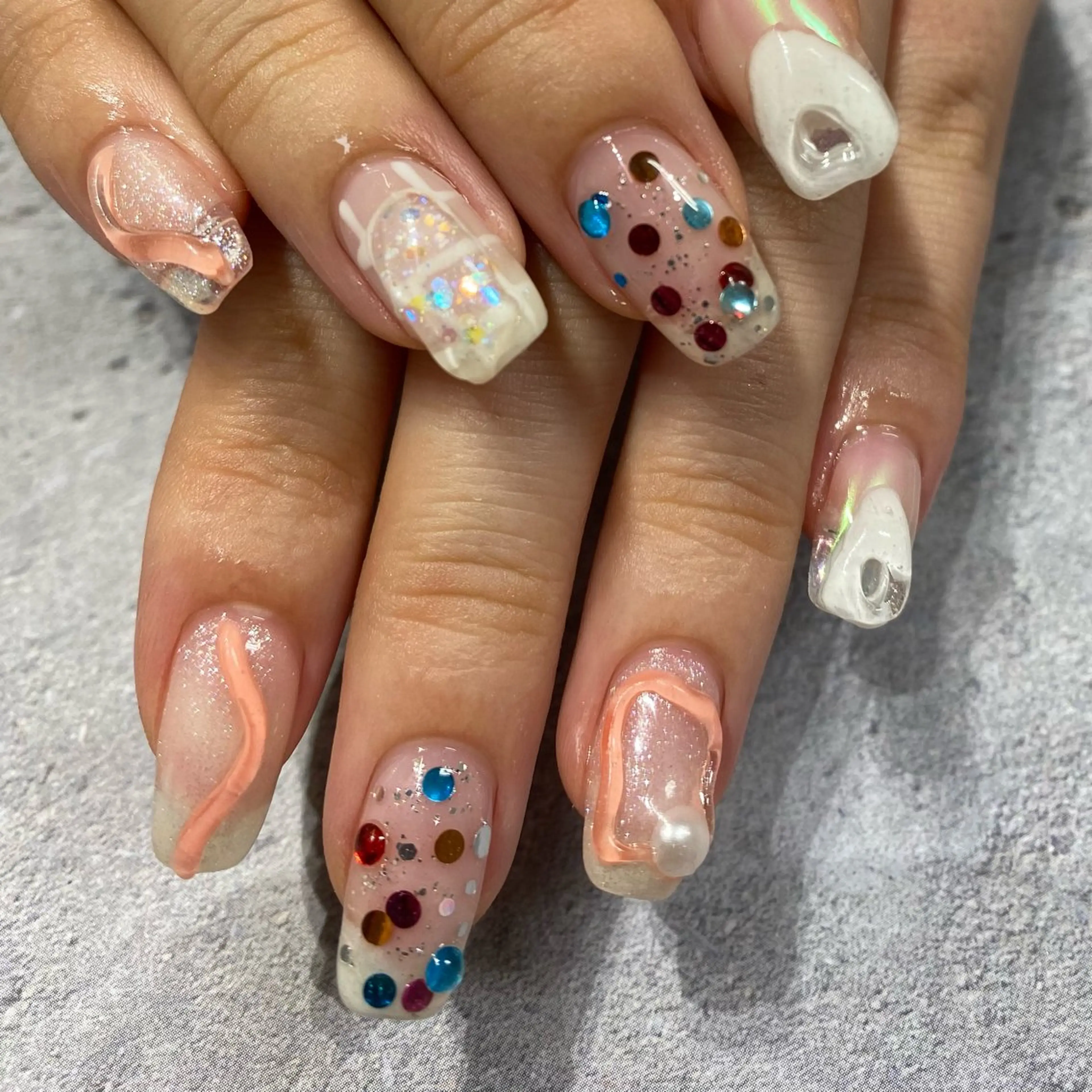 ネイル 杉山 星菜のネイルデザイン