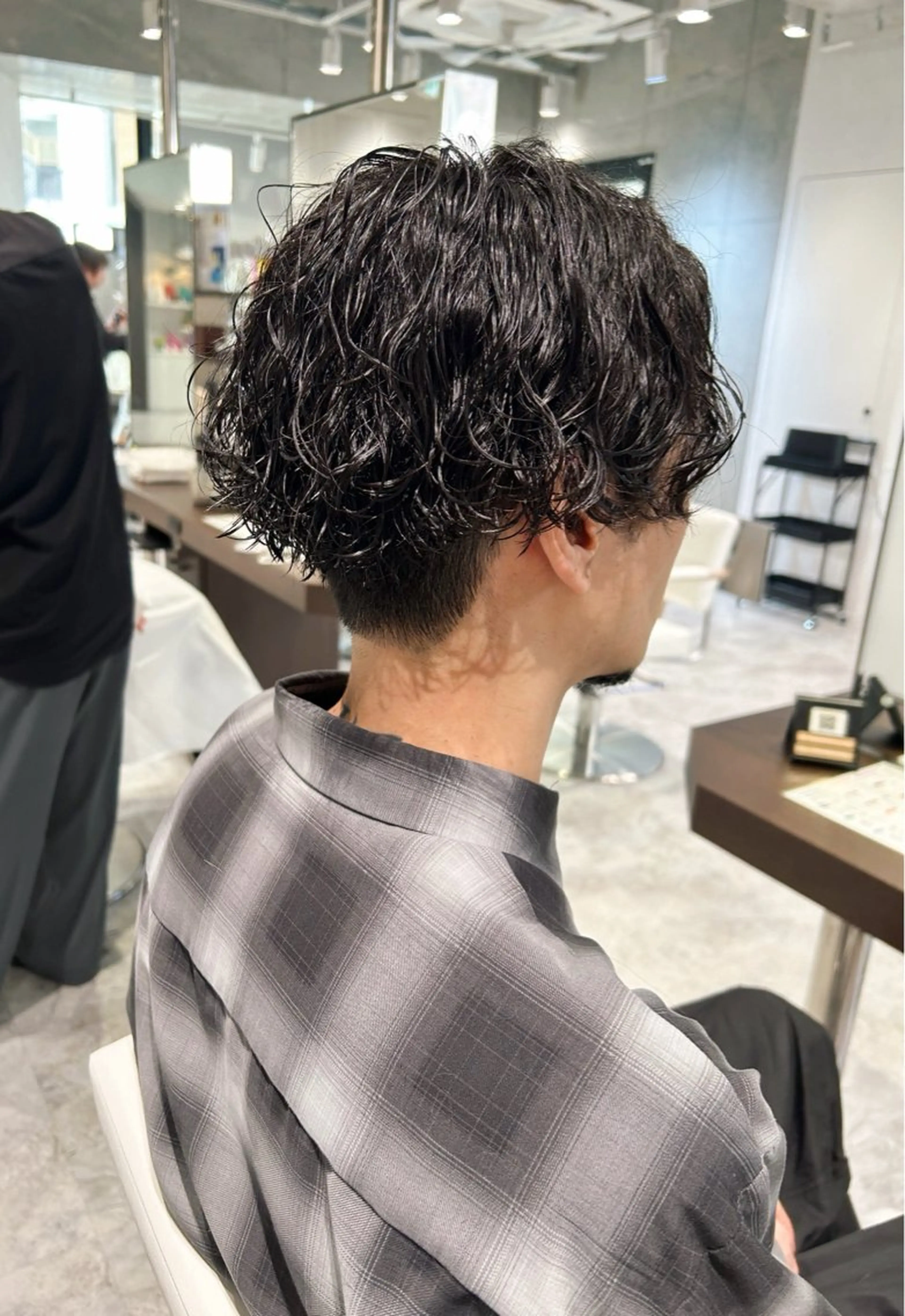 パーマ メンズ Ash 武蔵新城店のヘアスタイル