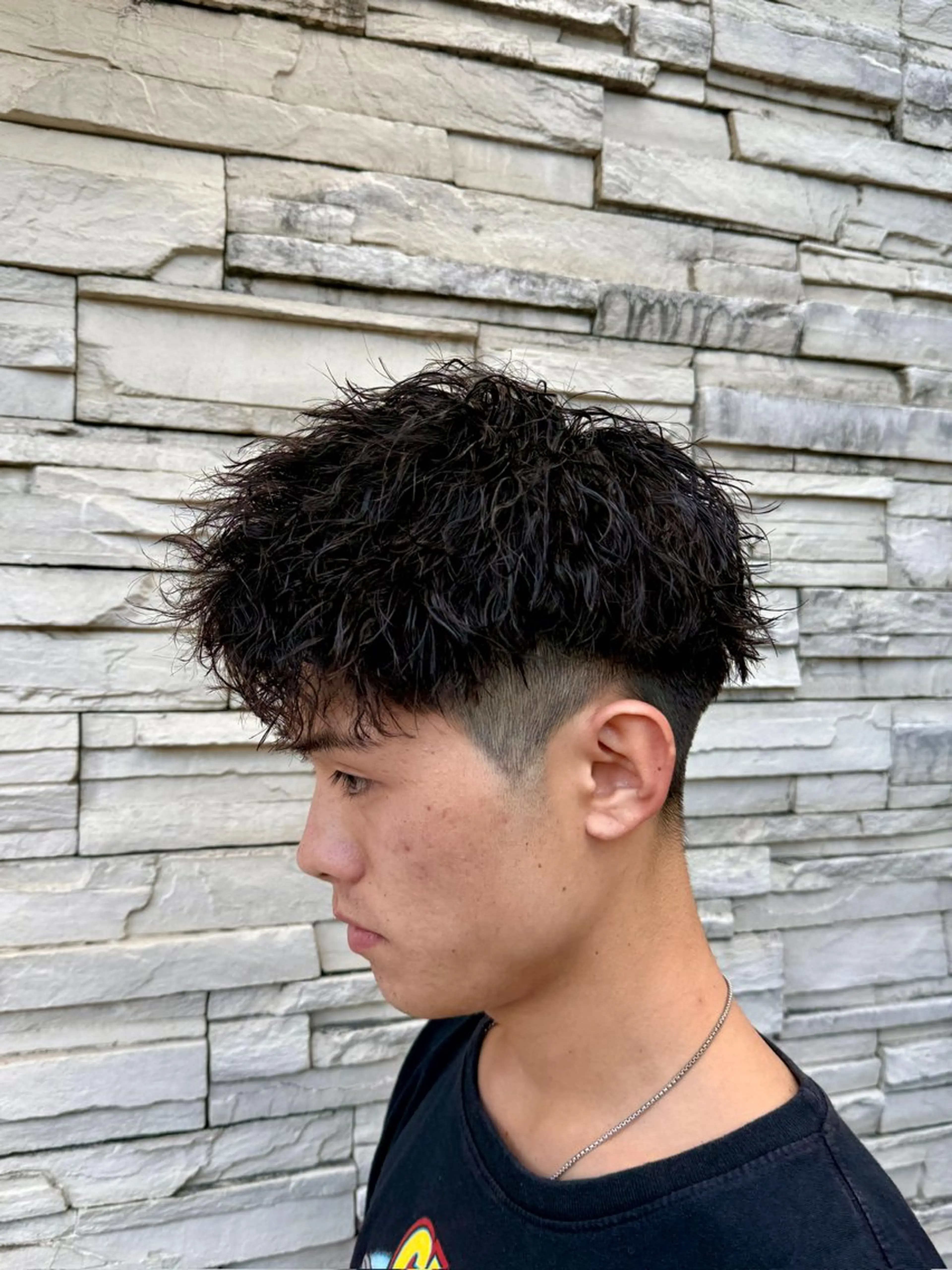 朝のスタイリングが楽になるメンズカット パーマトリートメント　(シャンプー込み)《C、P、SH、TR》の写真