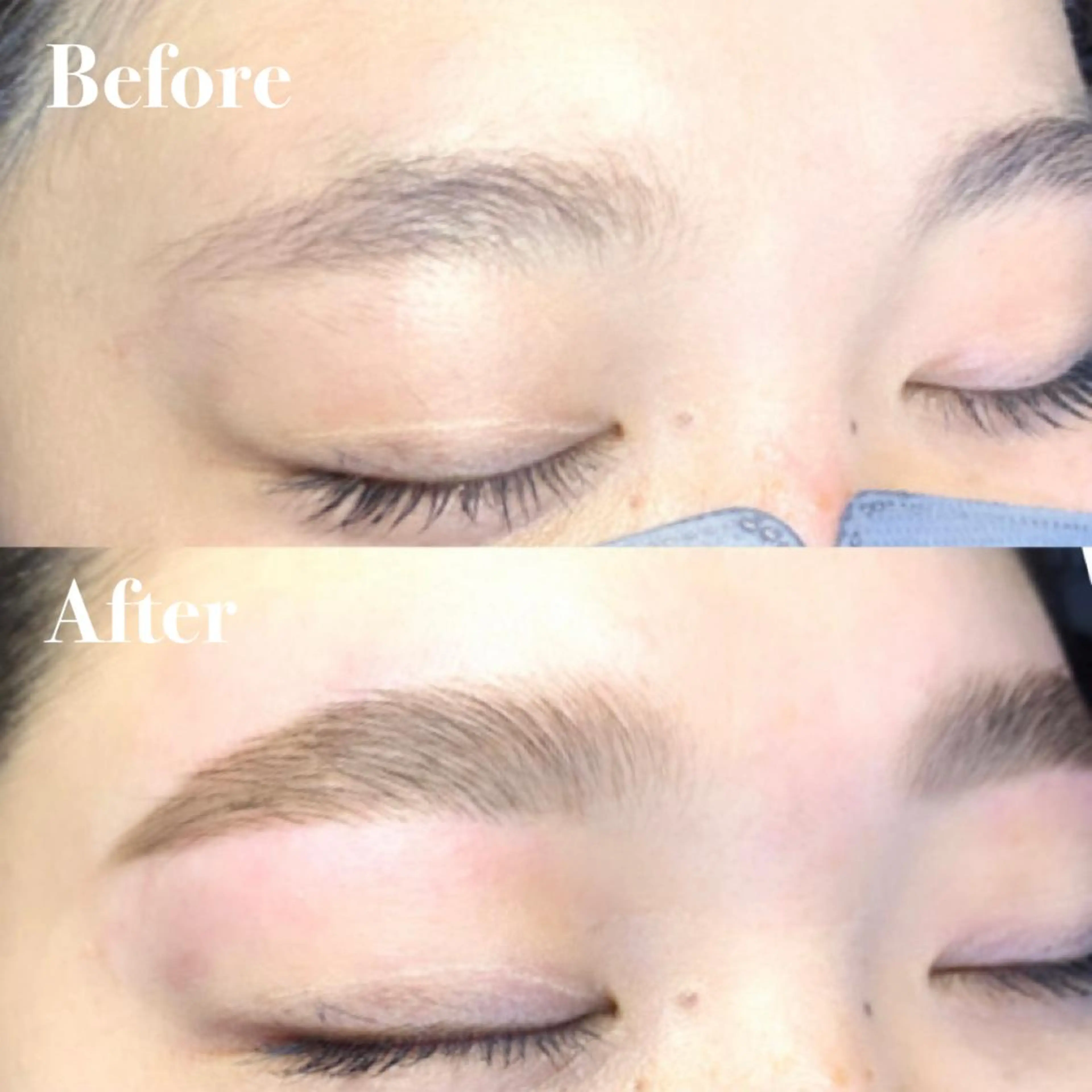 眉毛と韓国肌質改善 サロン　和泉府中のエステ・リラクイメージ