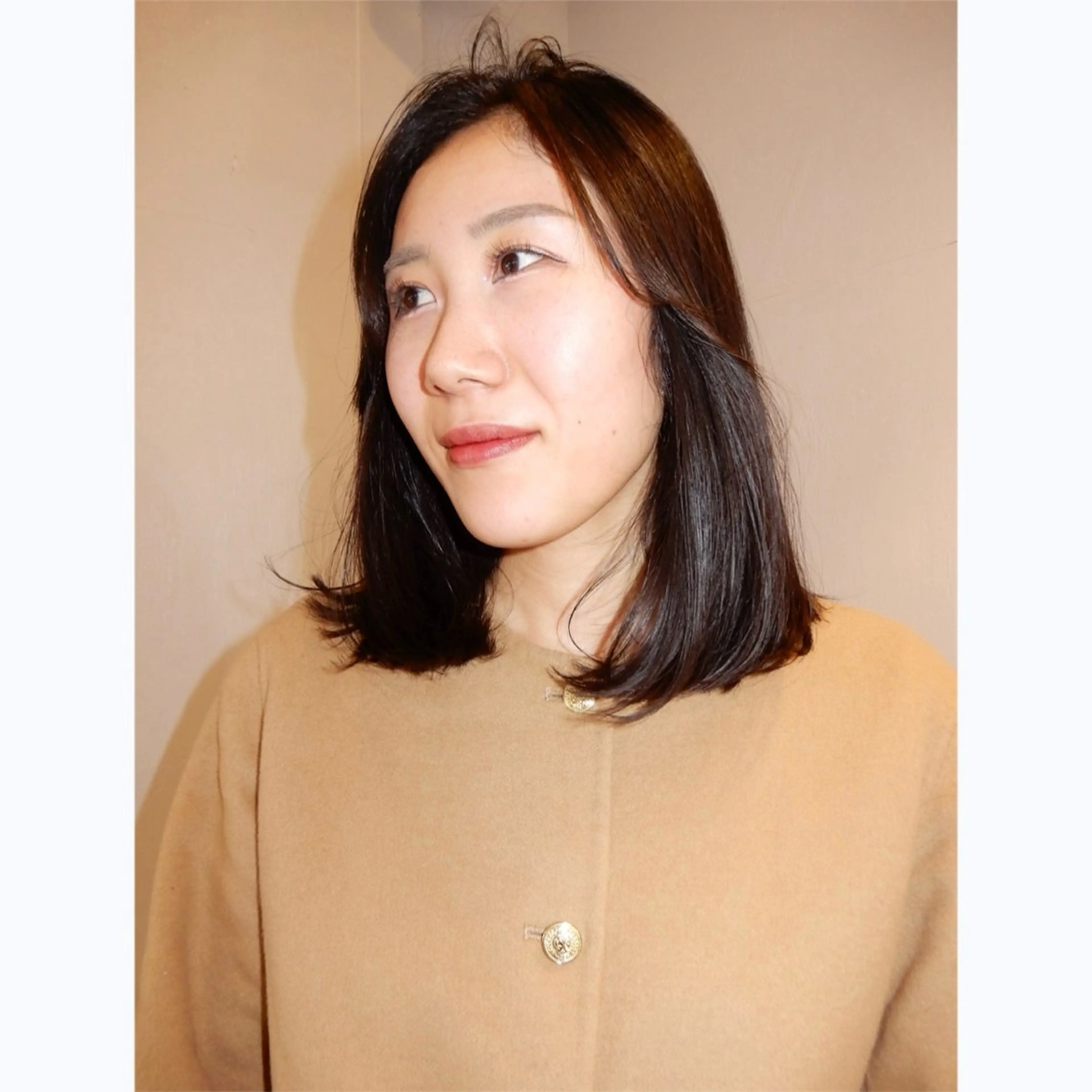 ミディアム カラー カット ヘアカラー デザインカット🎨 ボブ🫟おざきのヘアスタイル