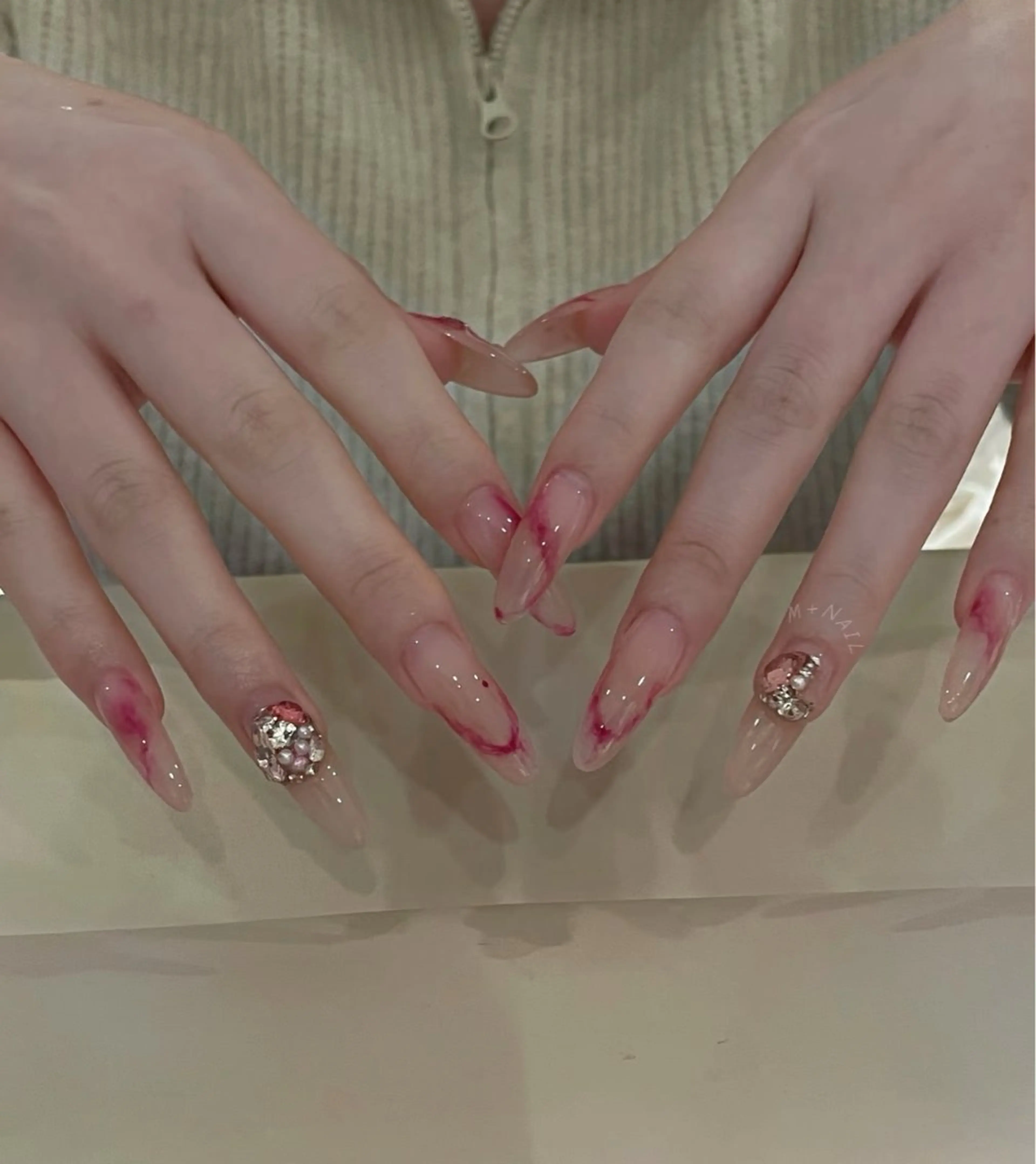 ネイル ハンドネイル SYU SYU所属・WO MIAOのネイルデザイン