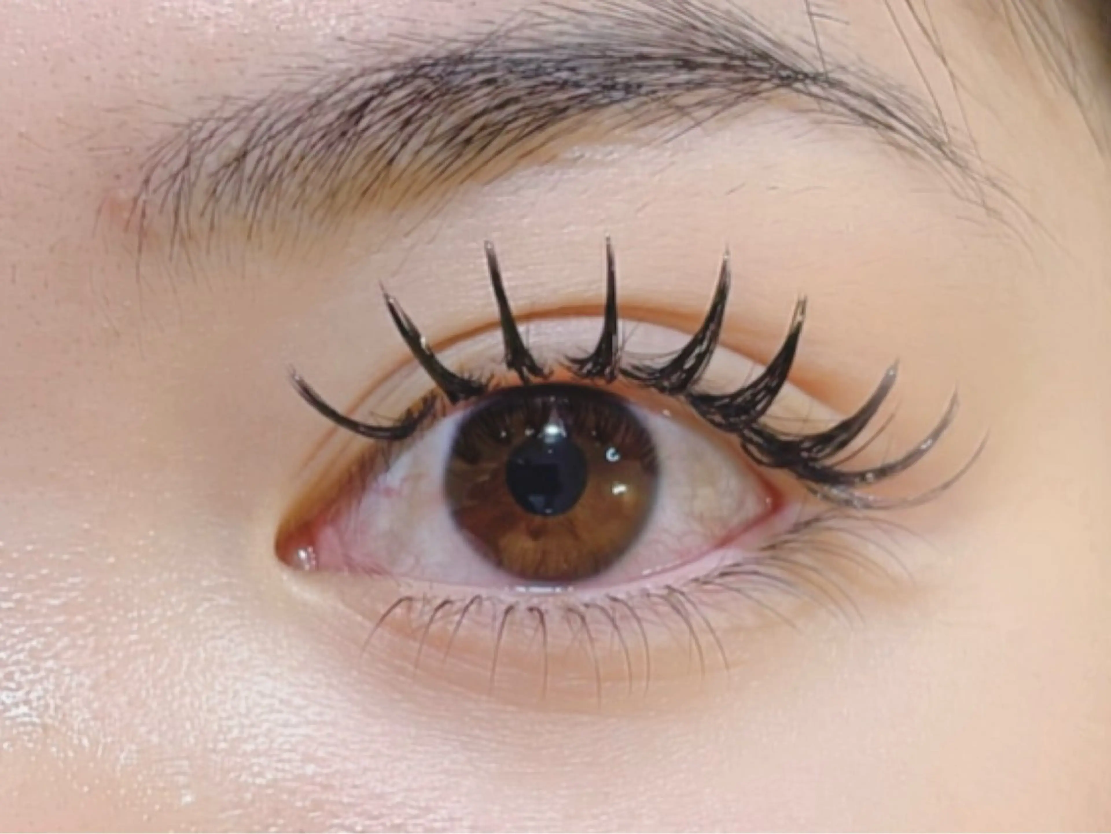 マツエク・マツパ 付け放題 バインドロック 束感まつ毛 フラットラッシュ パリジェンヌラッシュリフト マツエク オーロラ所属・AURORA RINAのマツエク・マツパデザイン