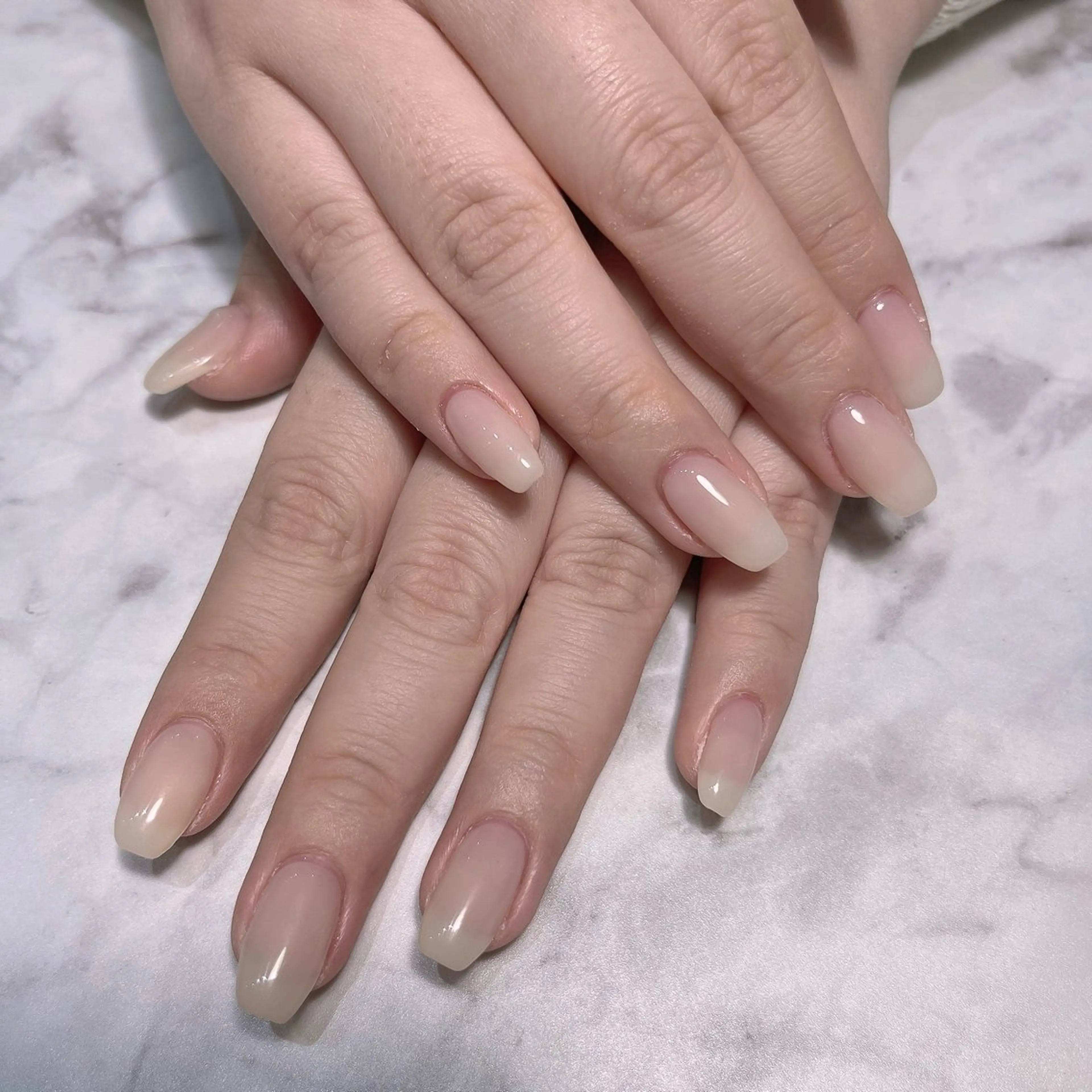 ネイル ワンカラーネイル NICO Saoriのネイルデザイン