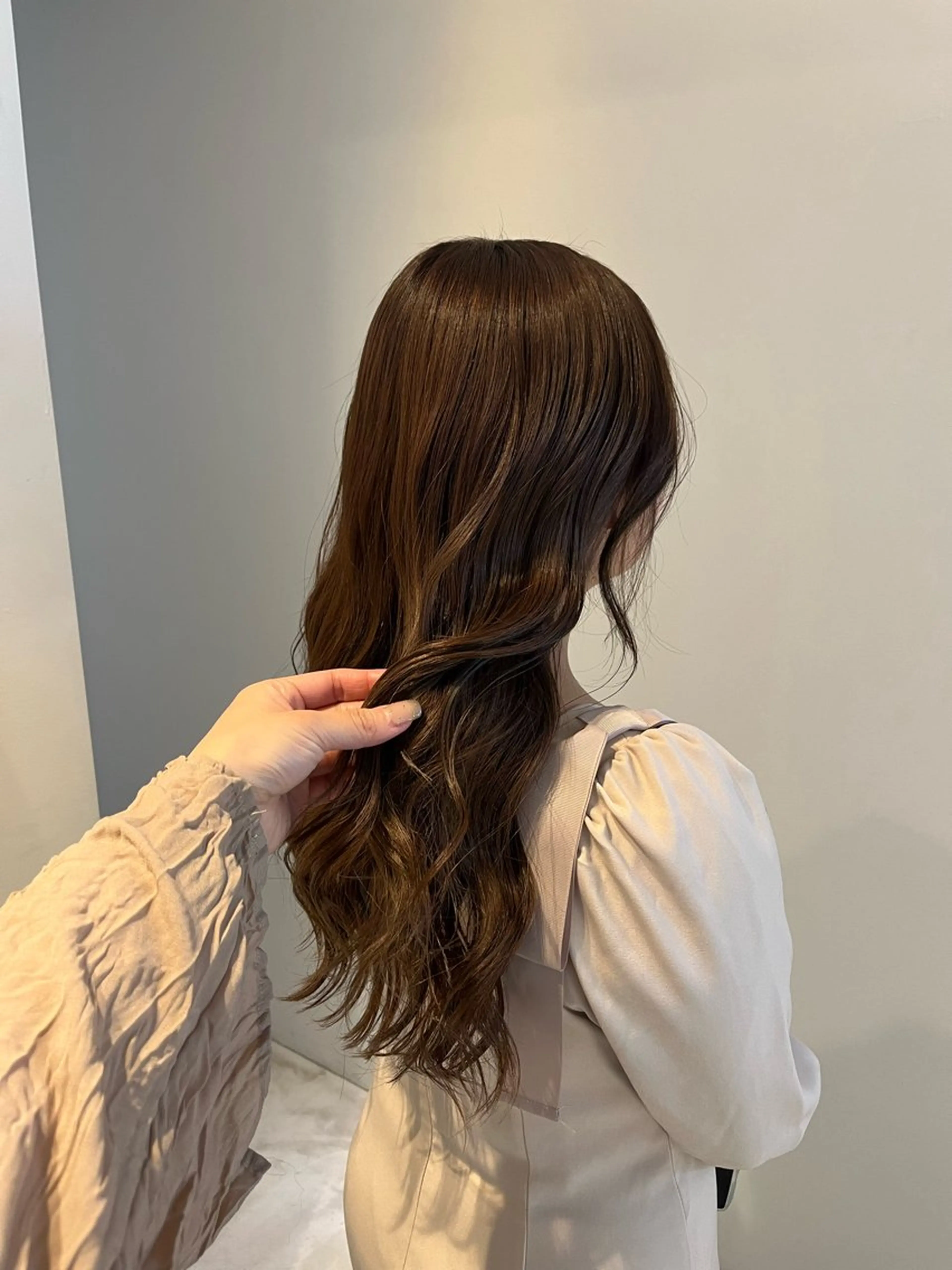 ロング ALLYS 渋谷店所属・最高級の艶のある カラーmei🎨のヘアスタイル