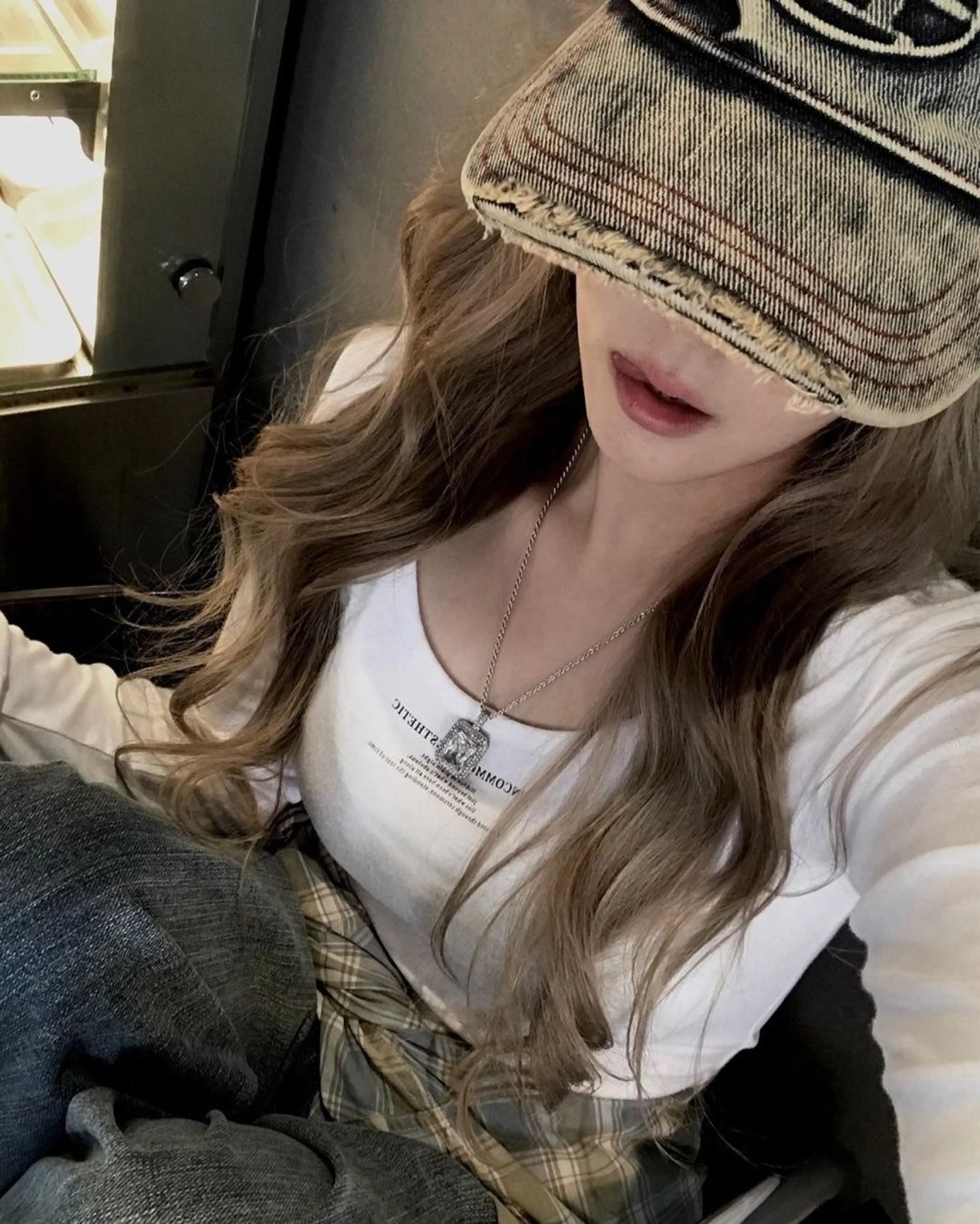 ロング ヘアカラー トリートメント 透明感ハイトーンヘア 🎀ririka🎀のヘアスタイル