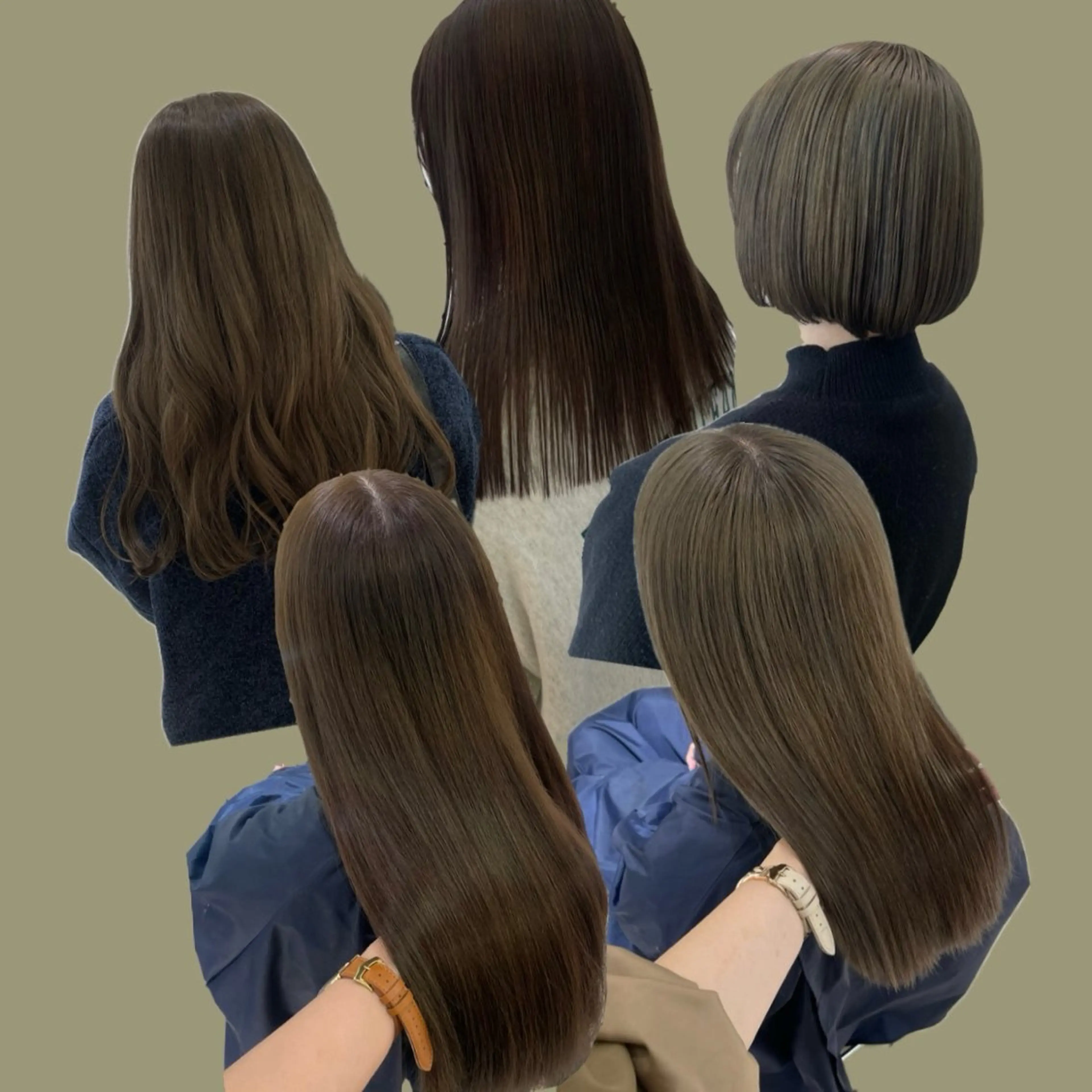 カラー ヘアカラー Parve Mix /頓宮 稚愛🤍のヘアスタイル